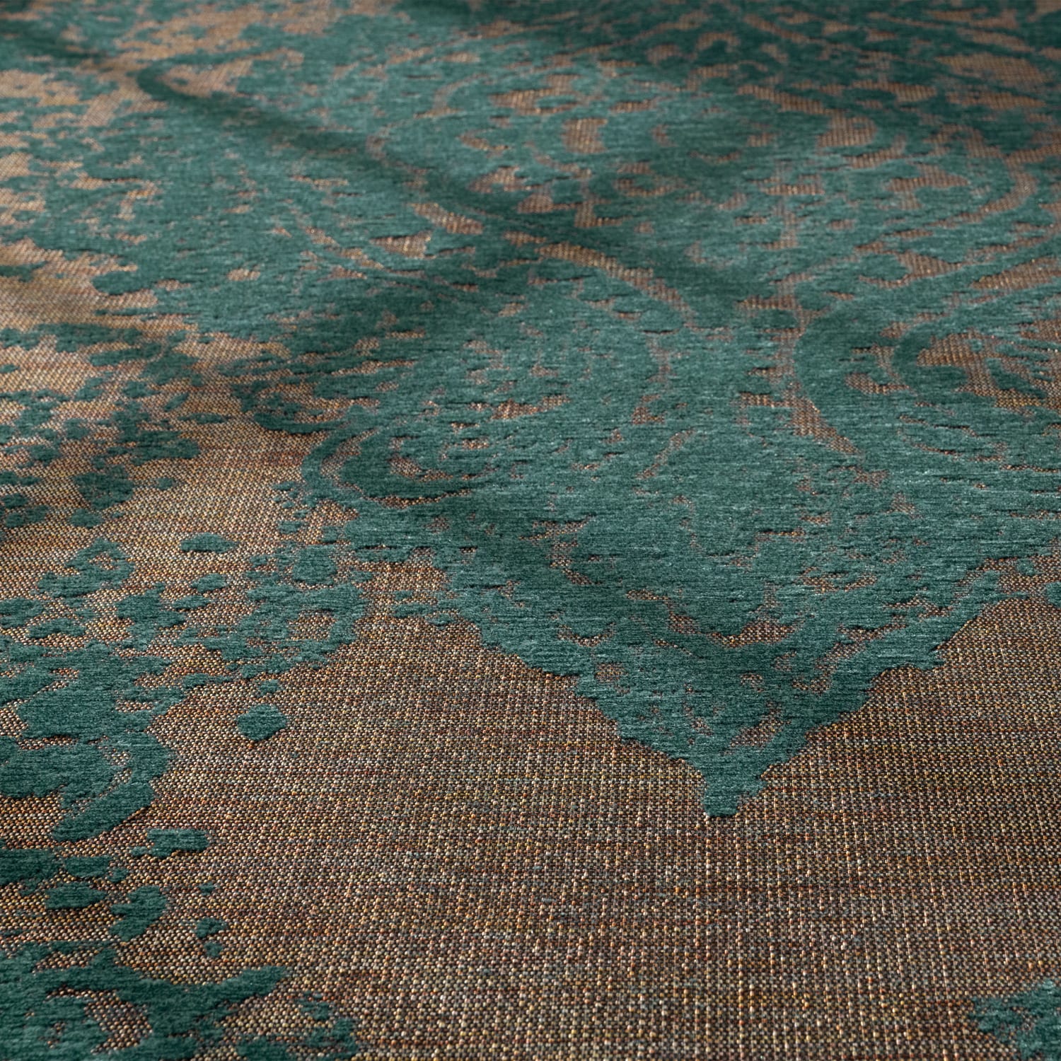 Flachgeweber Teppich Mariba Türkis