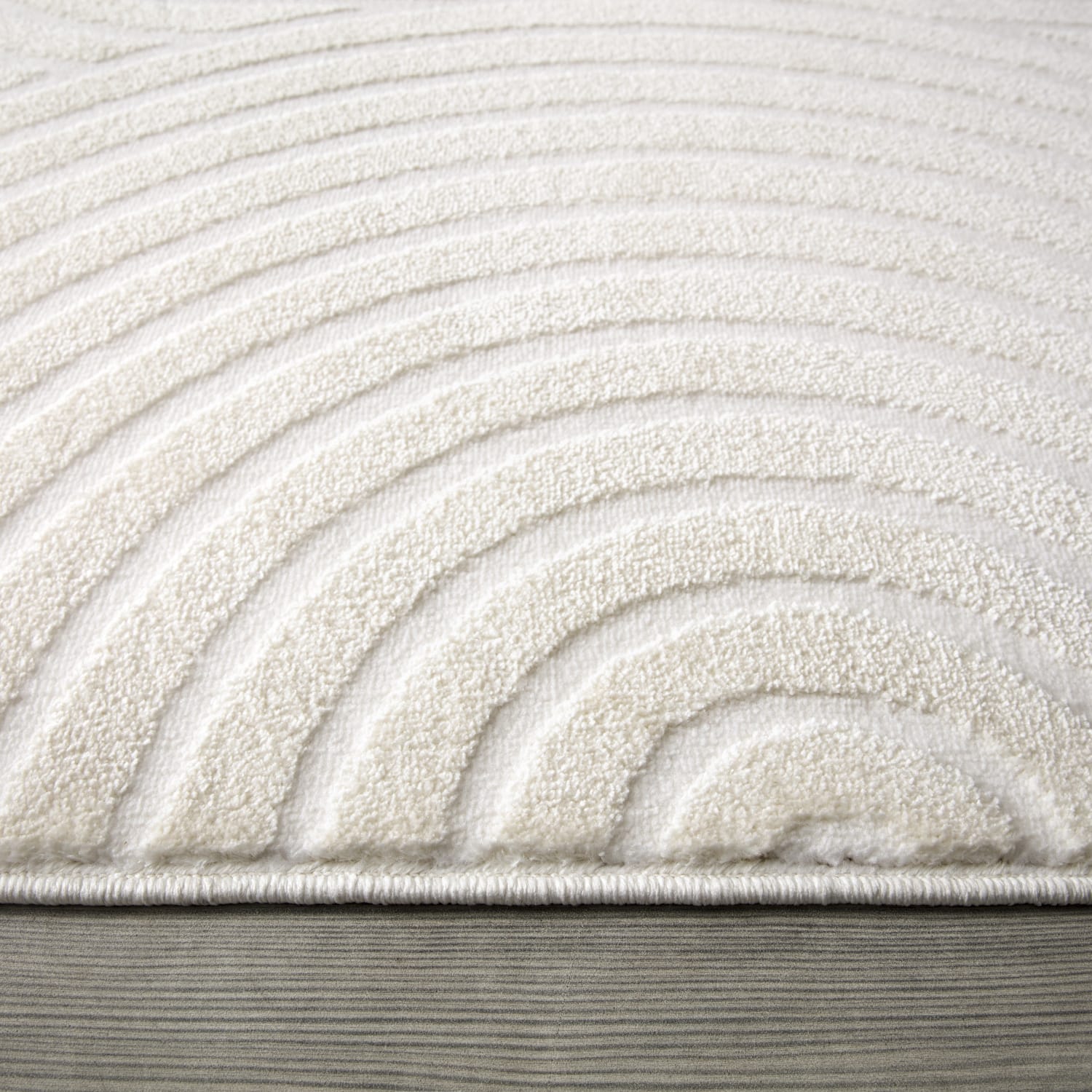 Moderner-Teppich Luzern Creme