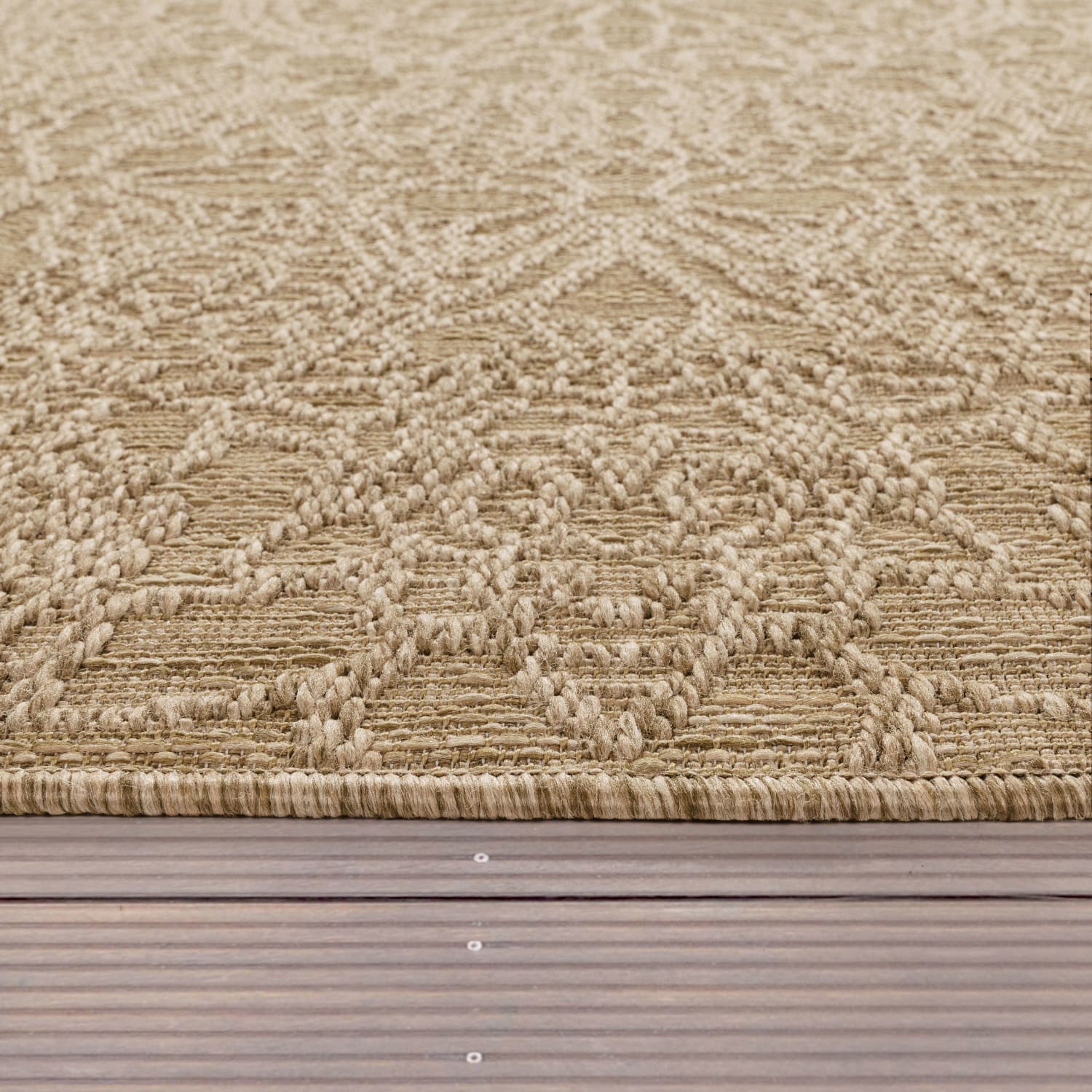 In- & Outdoor-Teppich Rimini Beige