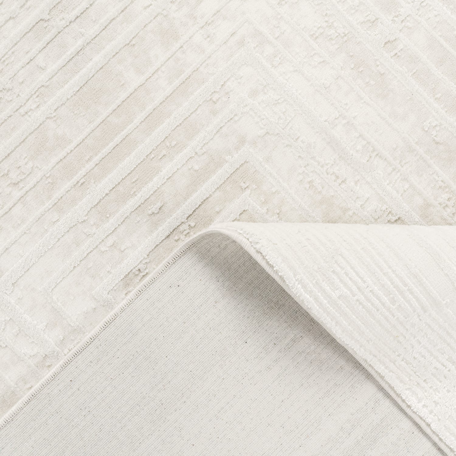 Moderner-Teppich Mykonos Creme