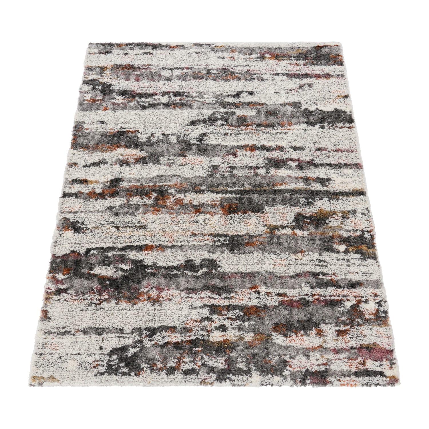 Hochflorteppich Vincenza Mehrfarbig