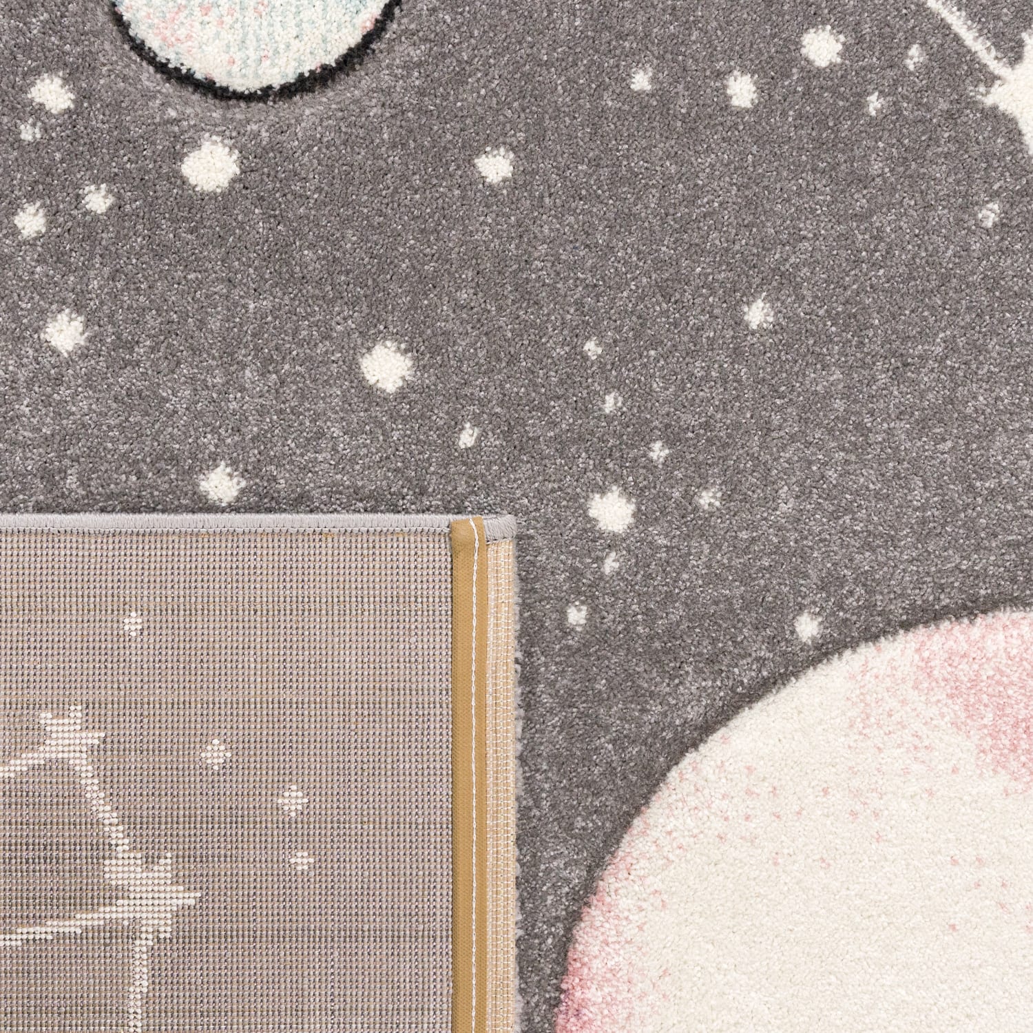 Kinder-Teppich Cosmo Grau