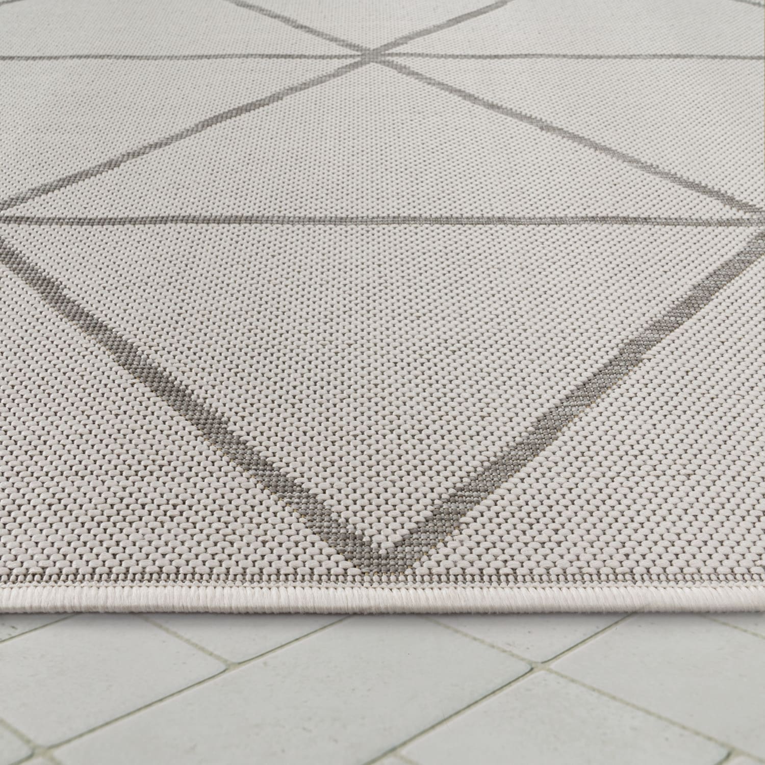 In- & Outdoor-Teppich Modena Weiß