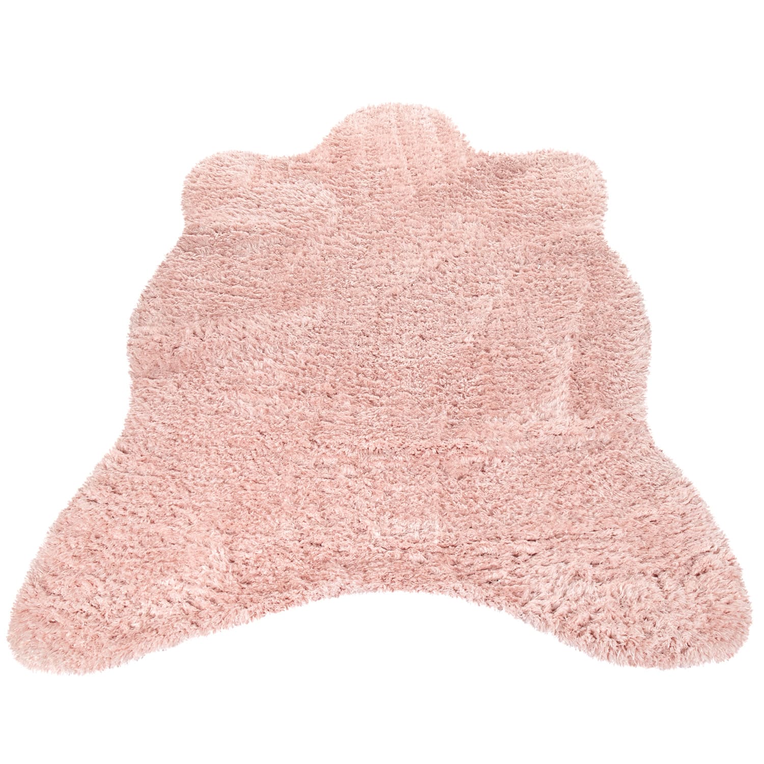 Hochflorteppich Zotty Pink