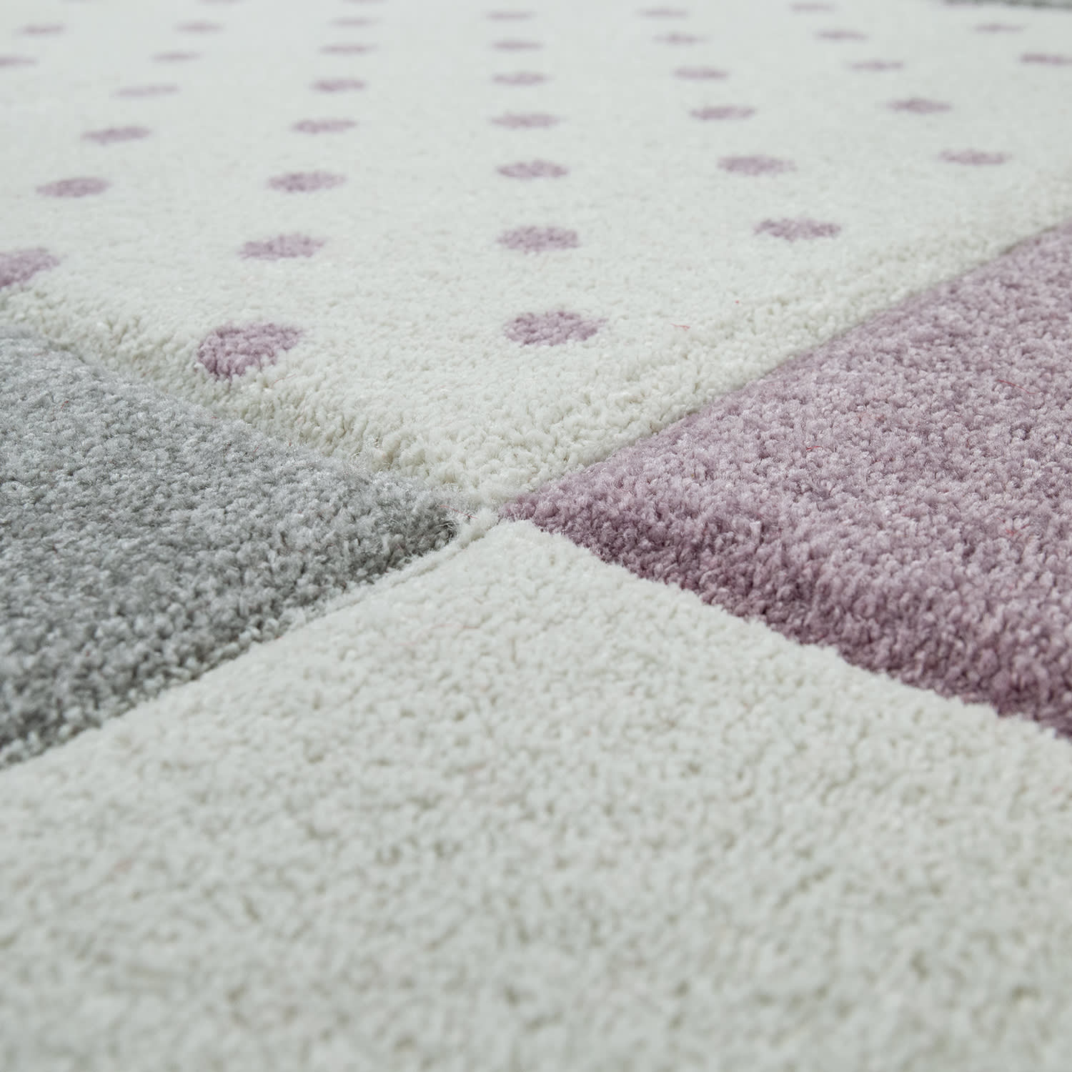 Kinder-Teppich Cosmo Lila