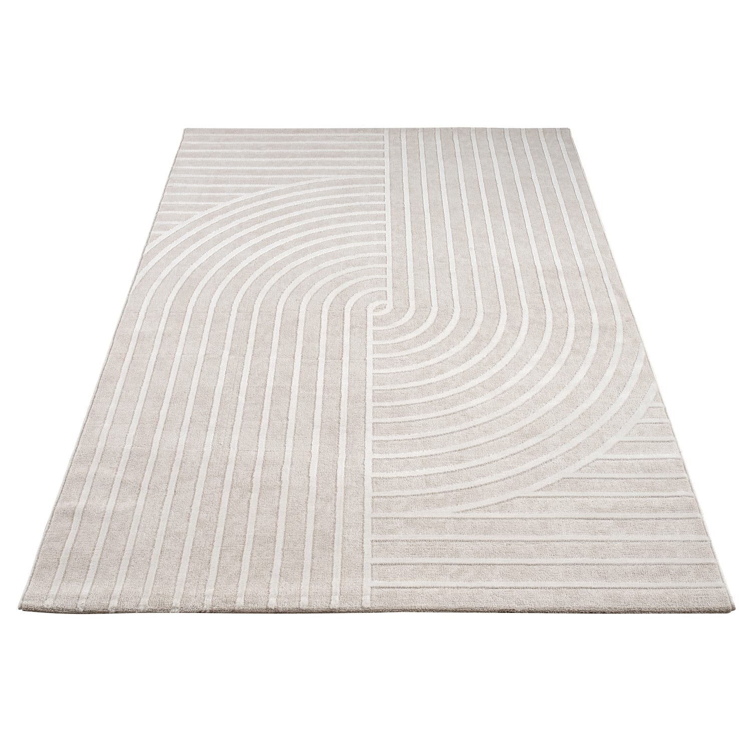 Moderner-Teppich Santorini Creme