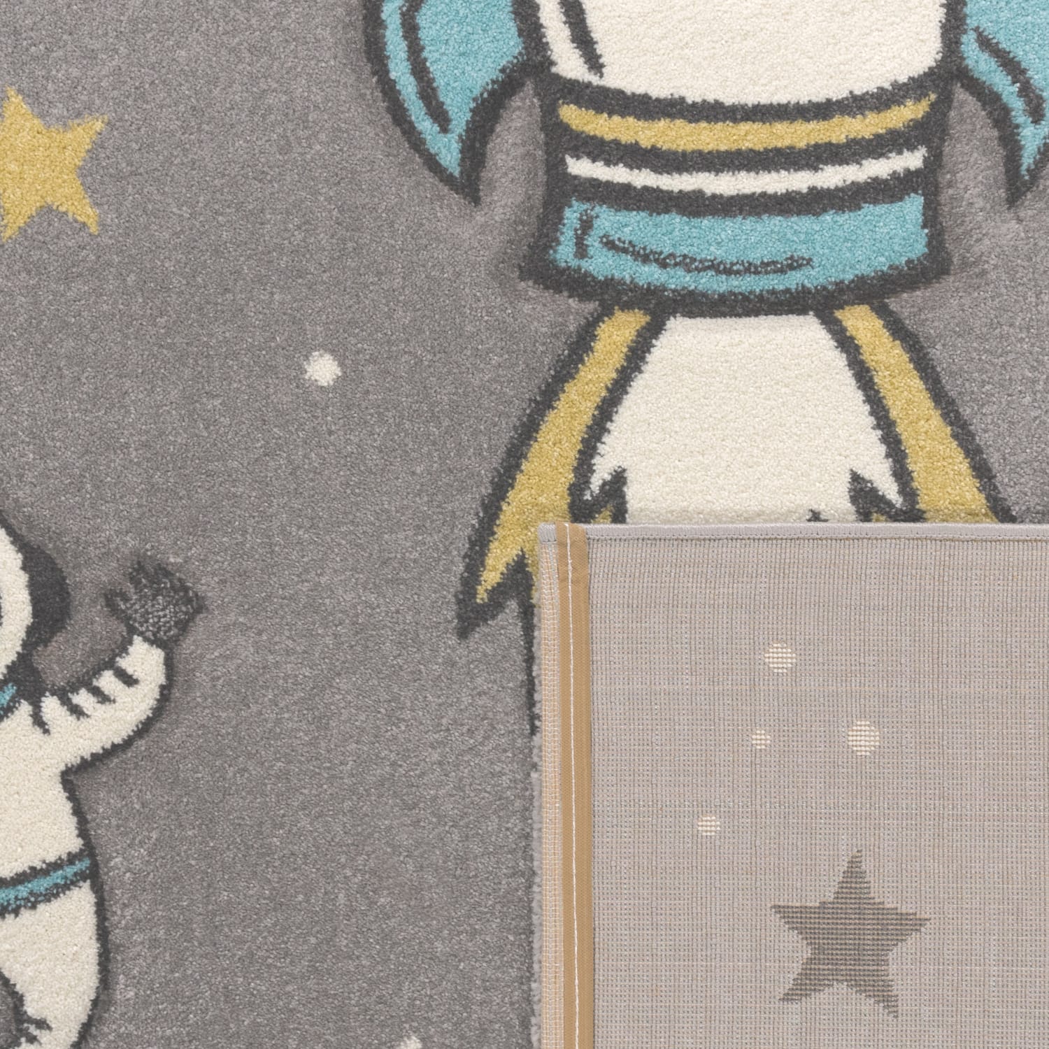 Moderner-Teppich Diamond Grau