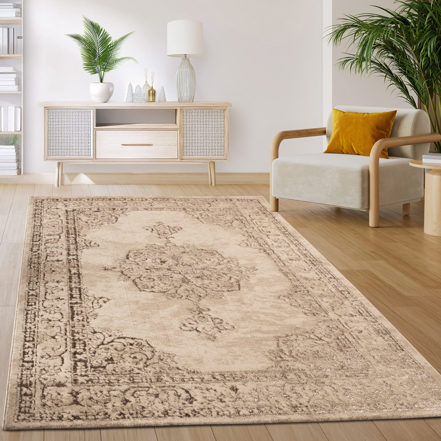 Teppich Paris | Beige | 80x150 cm