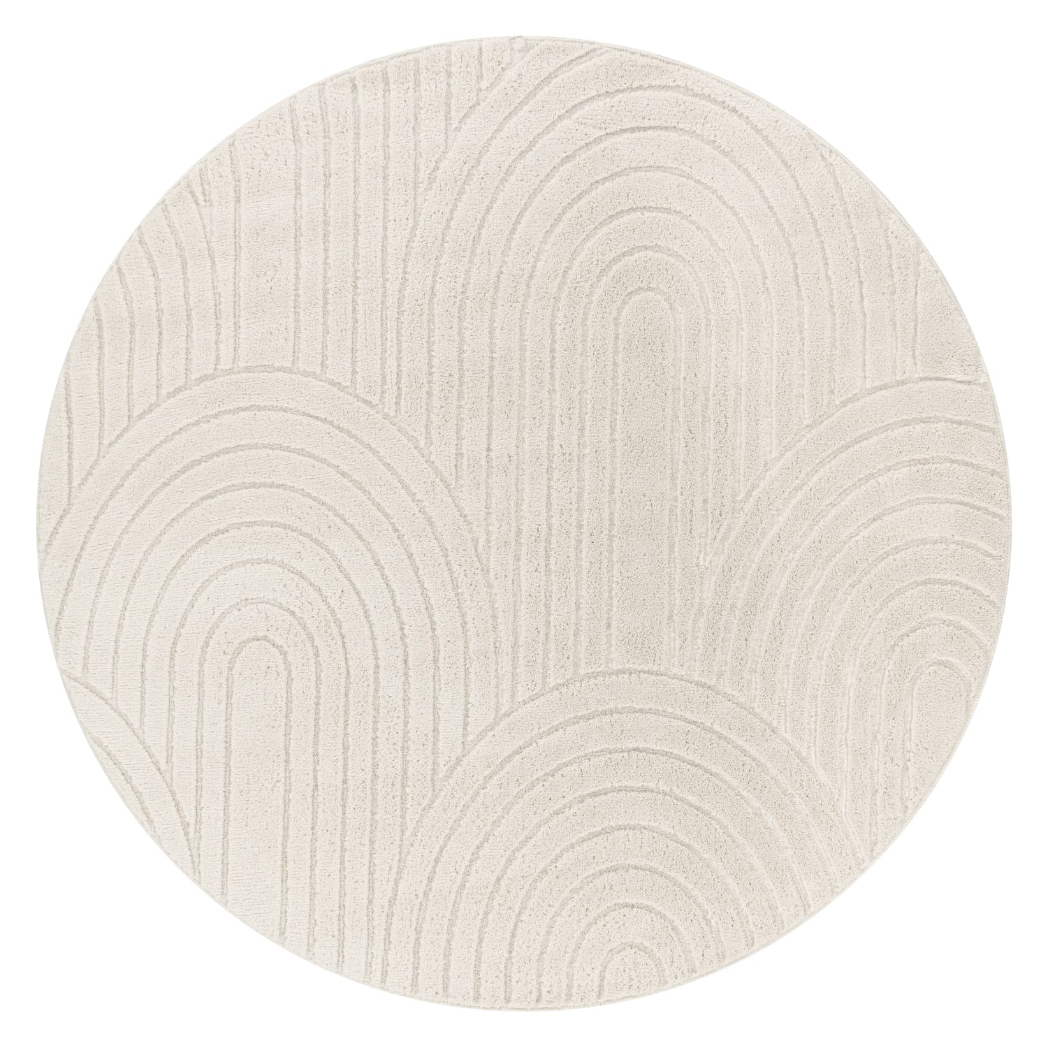Moderner-Teppich Tokio Creme