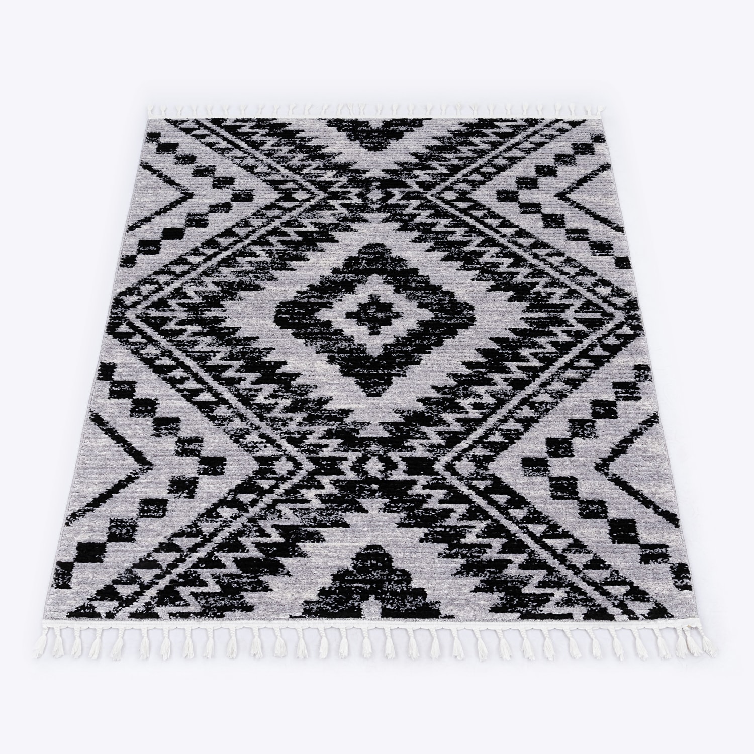 Teppich Epperson Schwarz