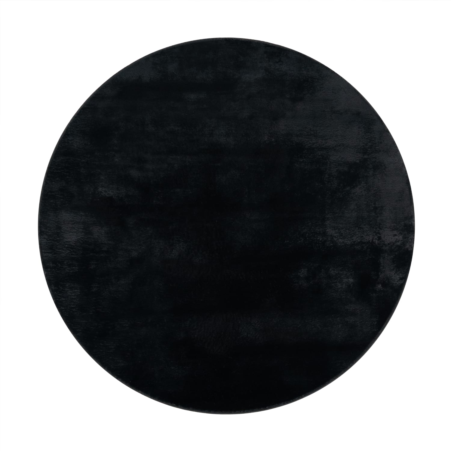 Flauschteppich Soft Schwarz