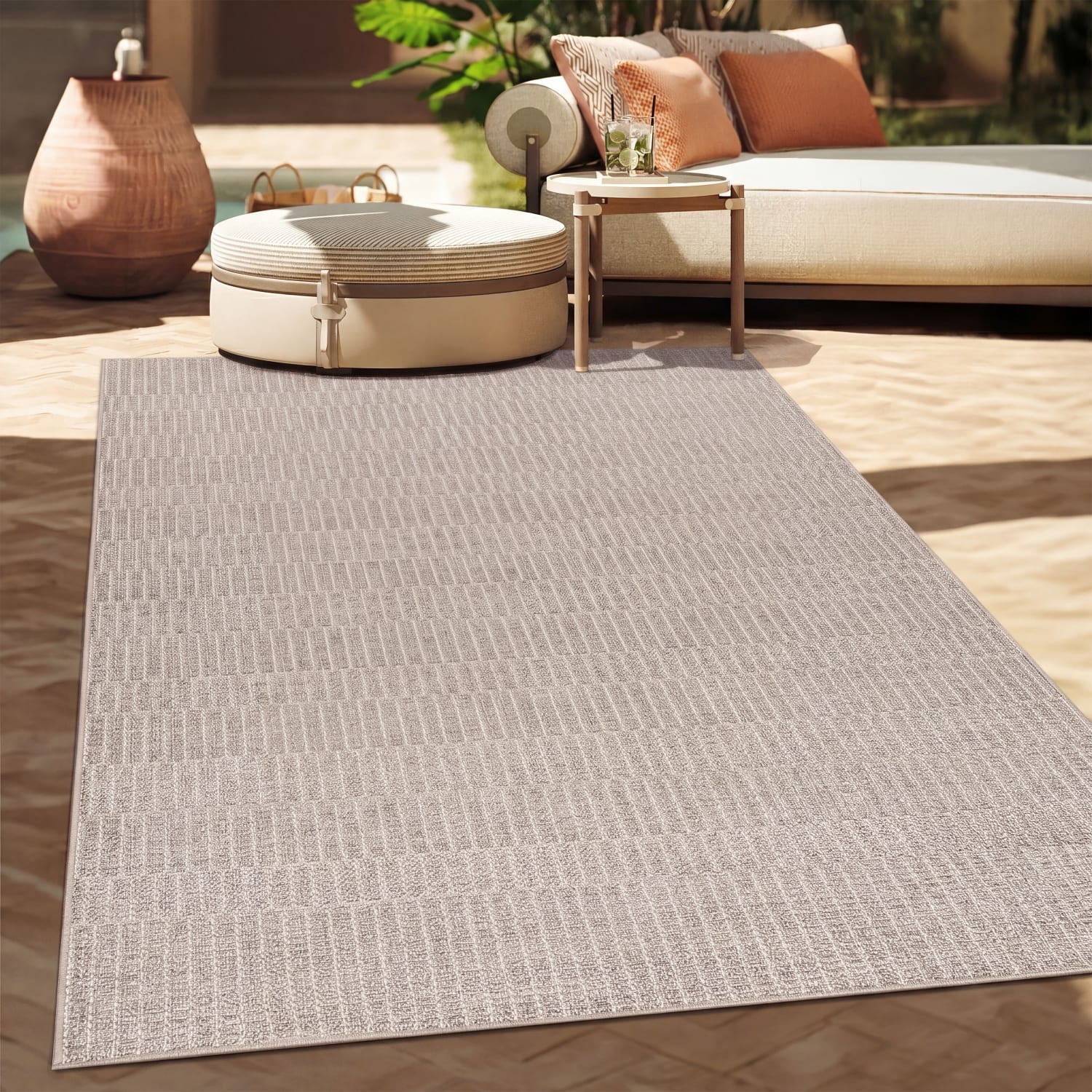 In- & Outdoor-Teppich Vermont Beige