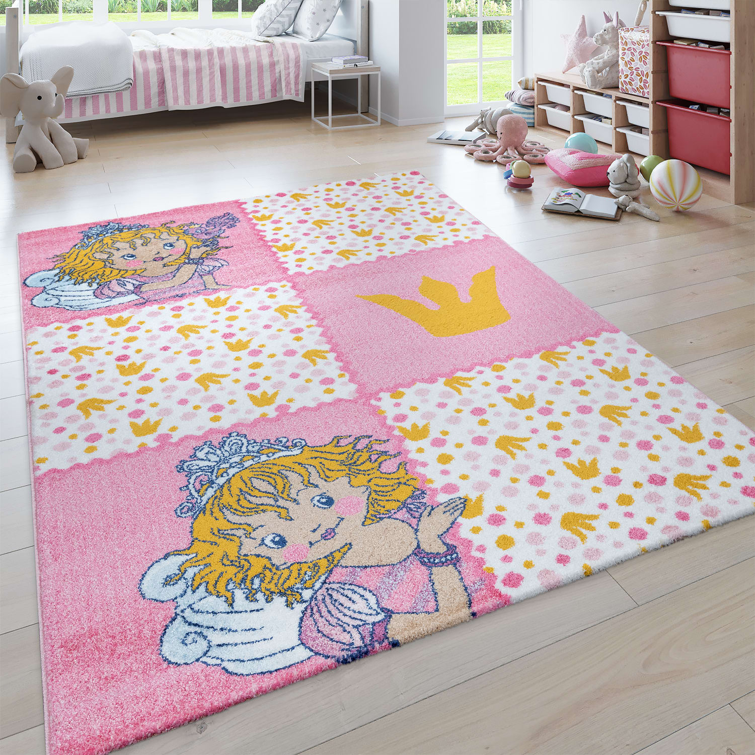 Kinder-Teppich Lillifee Exklusiv Pink