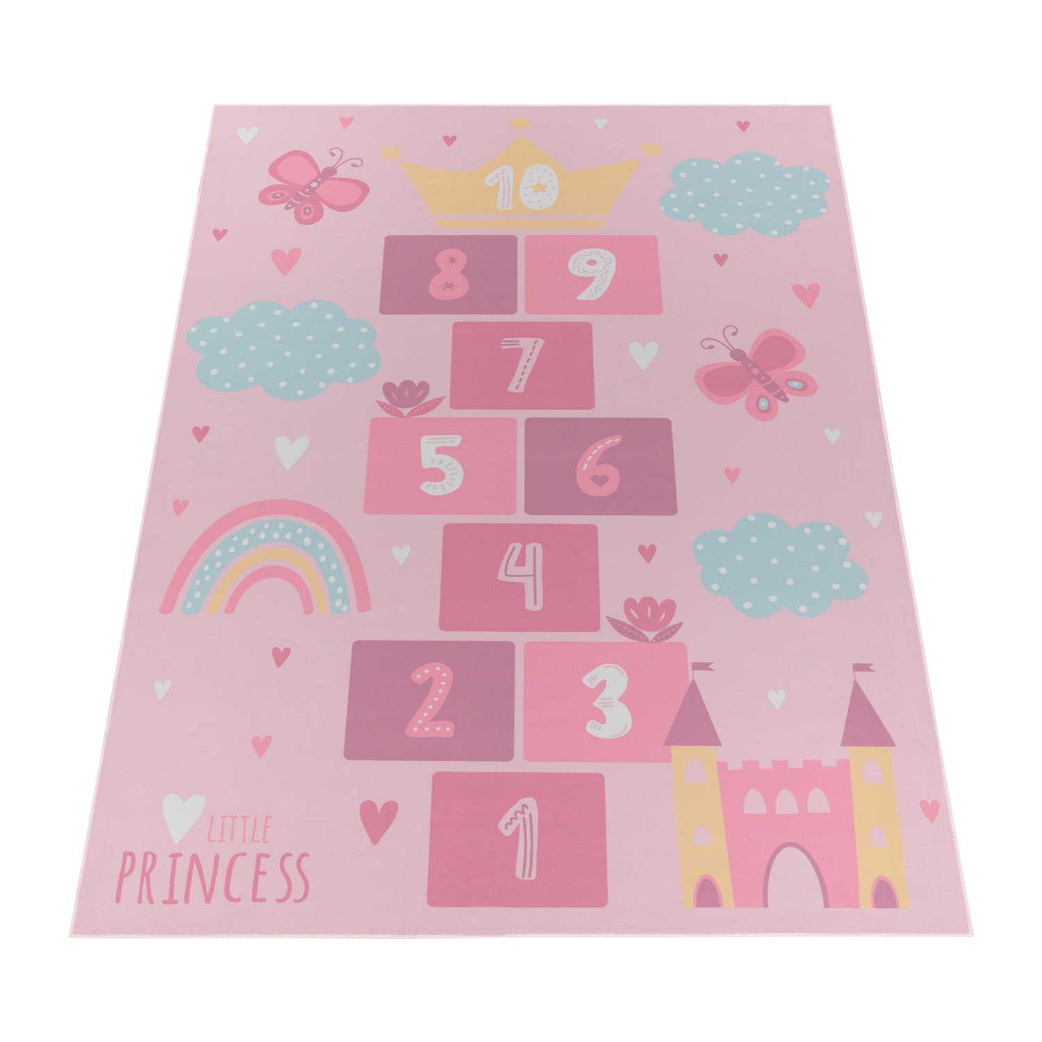 Kinder-Teppich Bino Pink