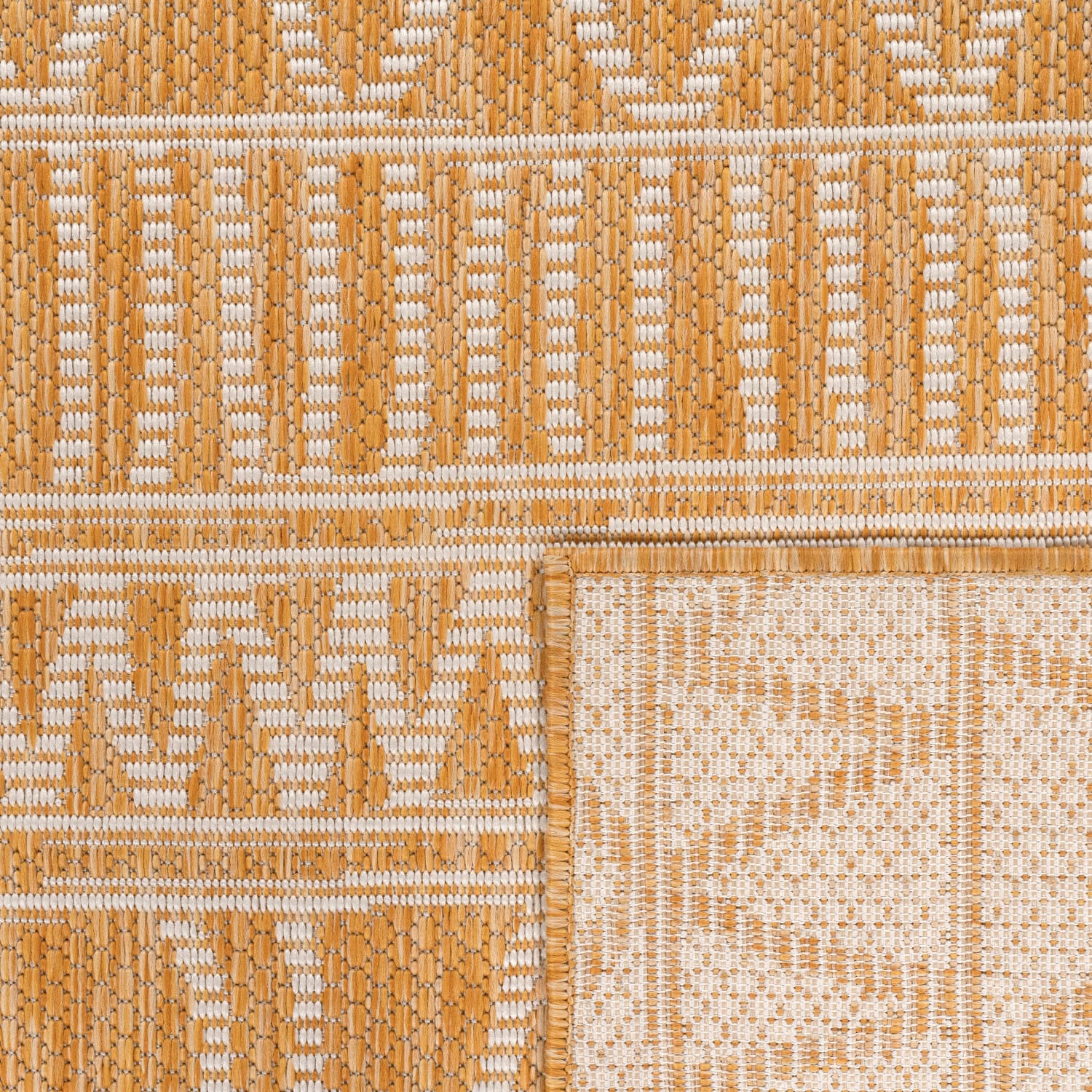 In- & Outdoor-Teppich Illusion Gelb