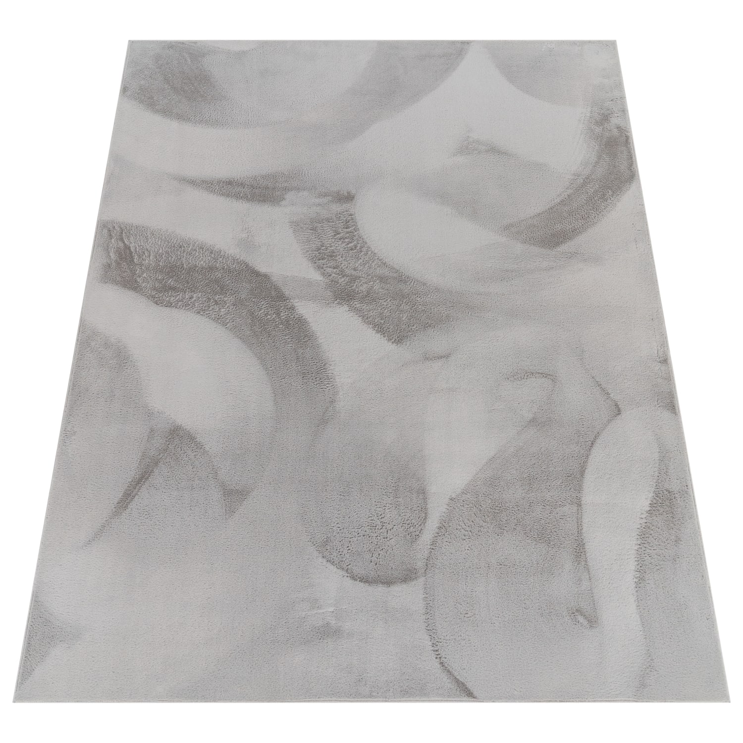 Flauschteppich Soft Grau