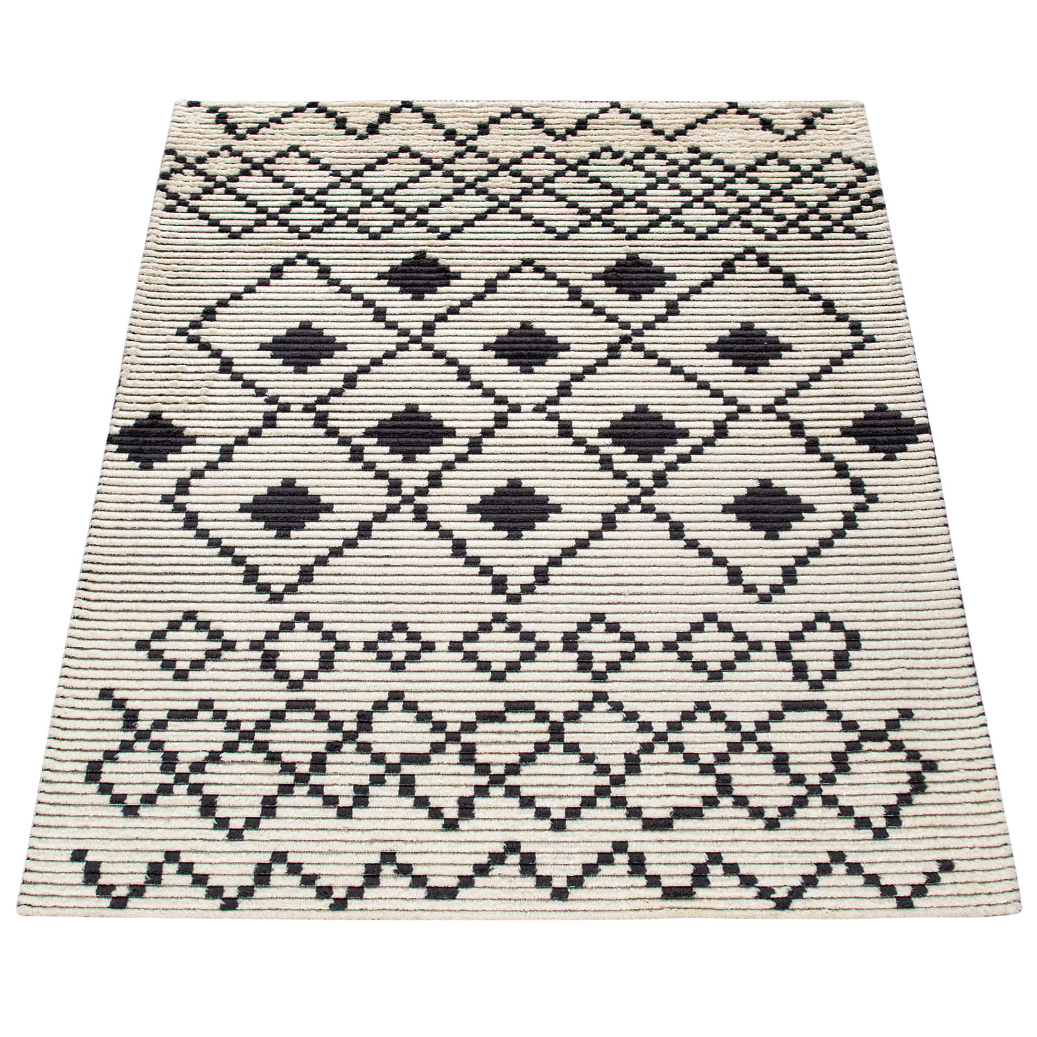 Hochflorteppich Saragossa Creme