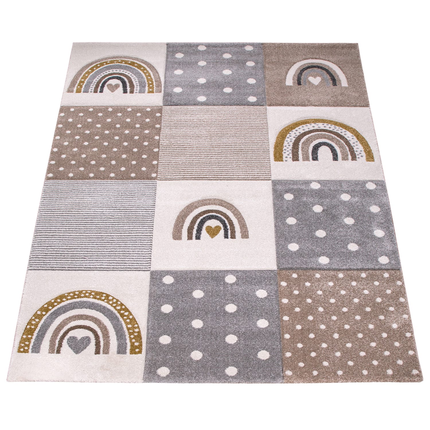 Kinder-Teppich Cosmo Beige