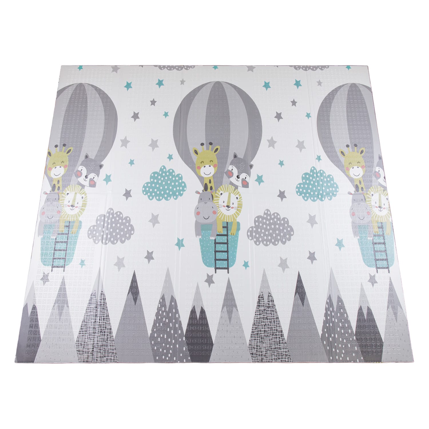 Spielteppich faltbar Folding Mat Creme