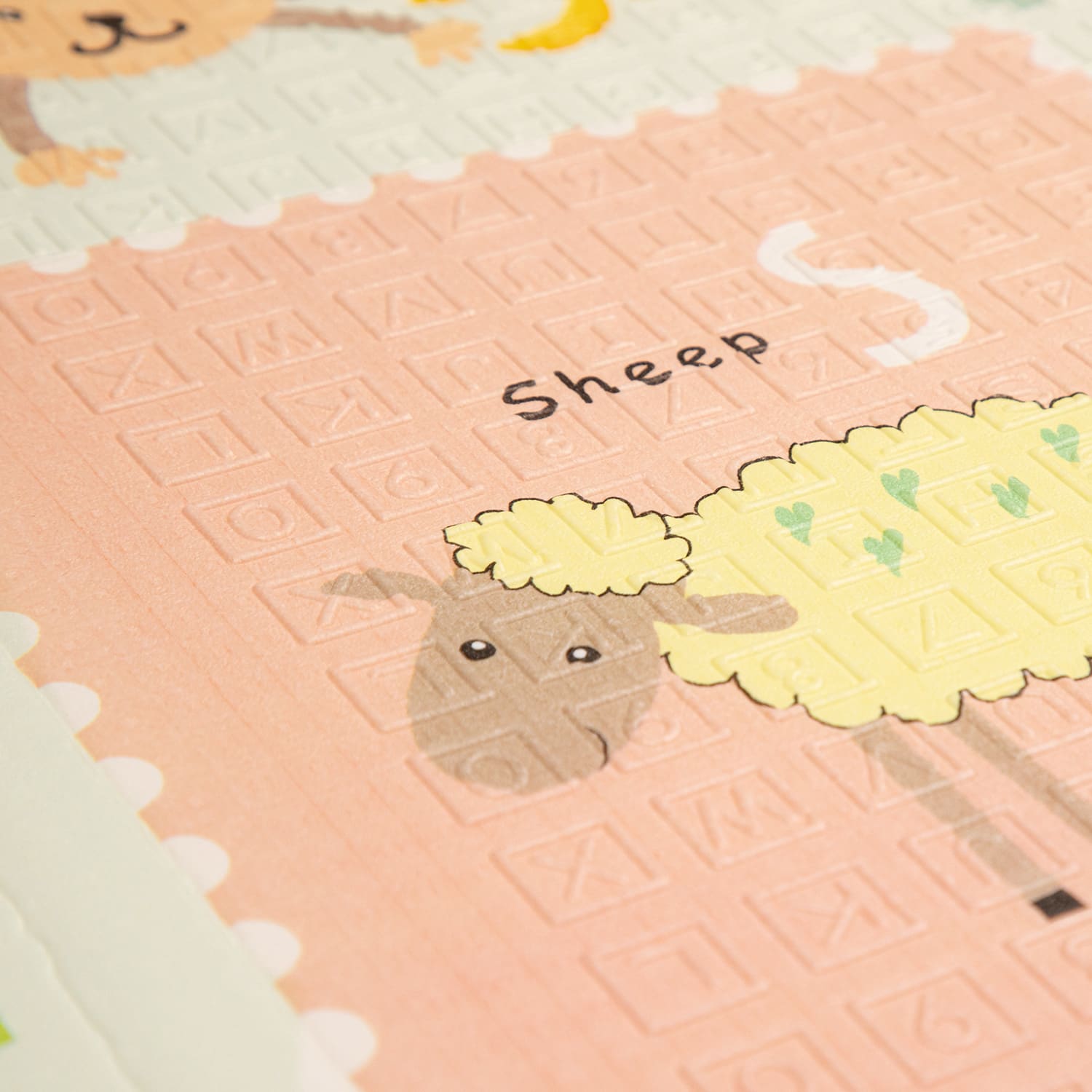 Spielteppich faltbar Folding Mat Weiß