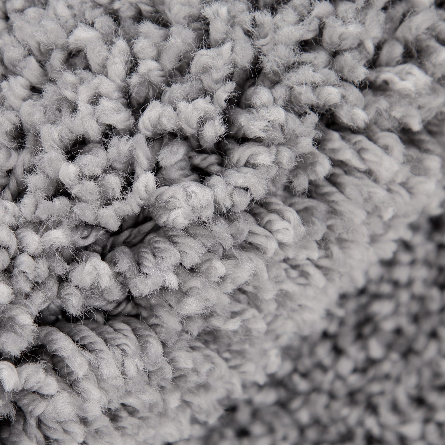 Hochflorteppich Arezzo Grau