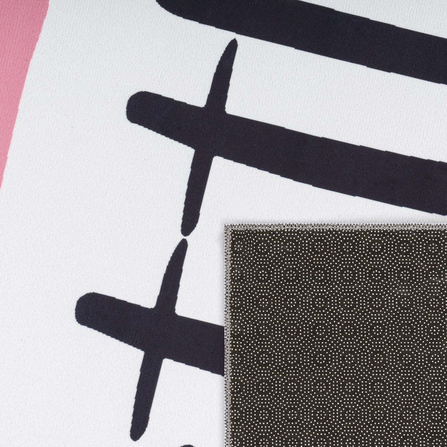 Kinderteppich waschbar Aleyna Pink