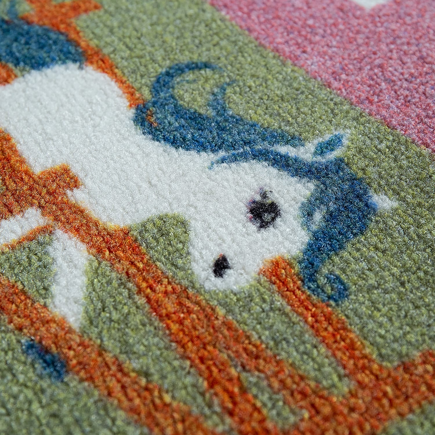 Kinder-Teppich Bino Pink