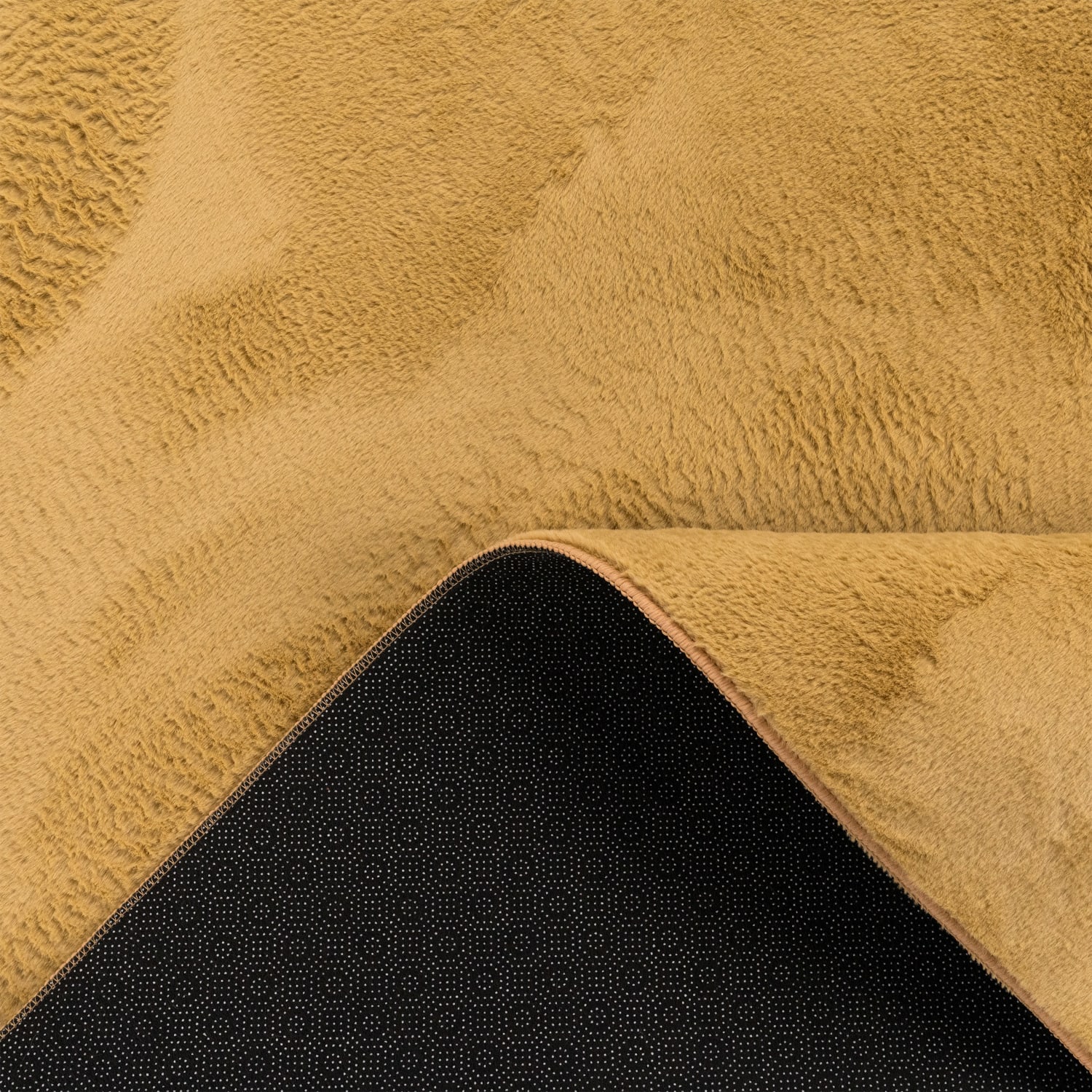 Flauschteppich Soft Gelb