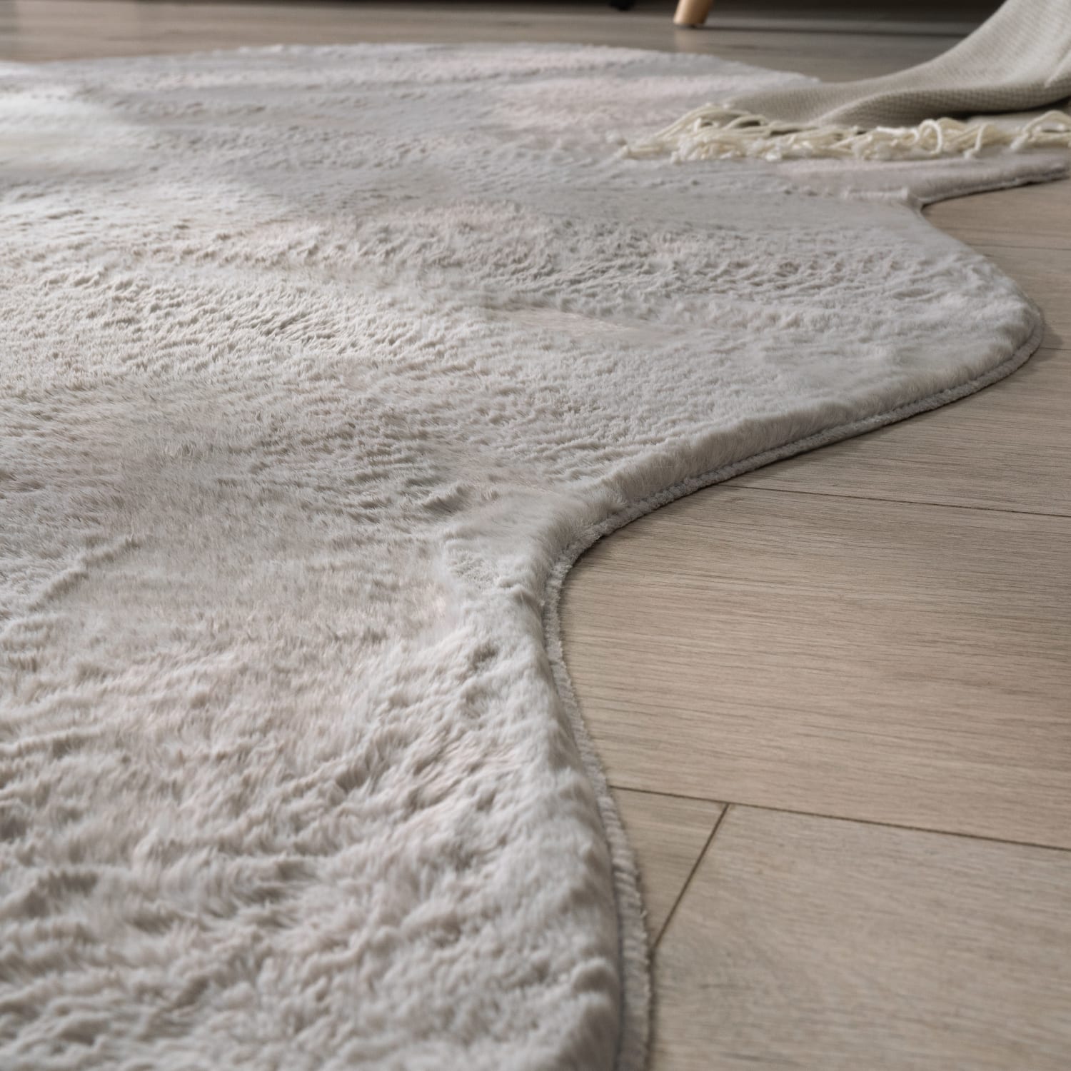 Fell-Teppich Pelt Grau