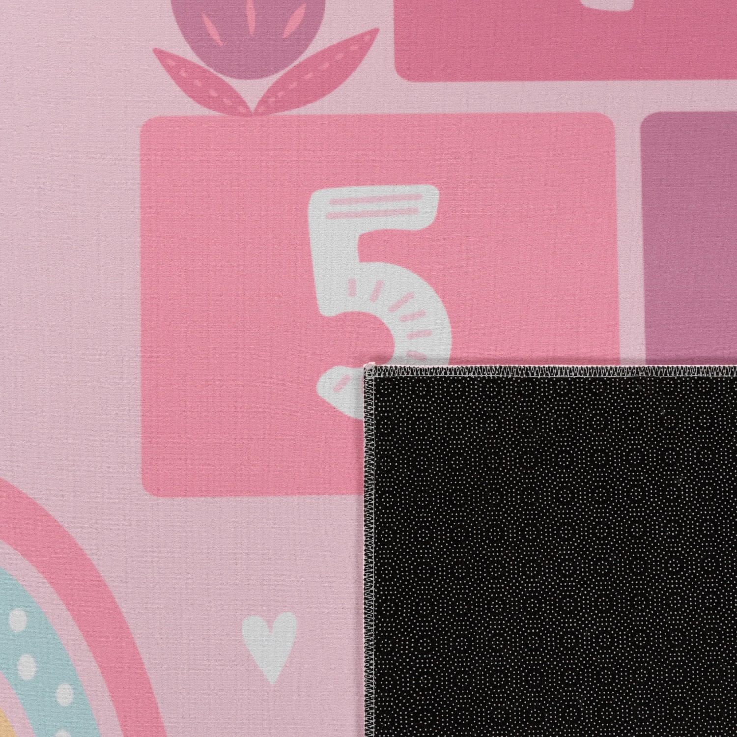 Kinder-Teppich Bino Pink