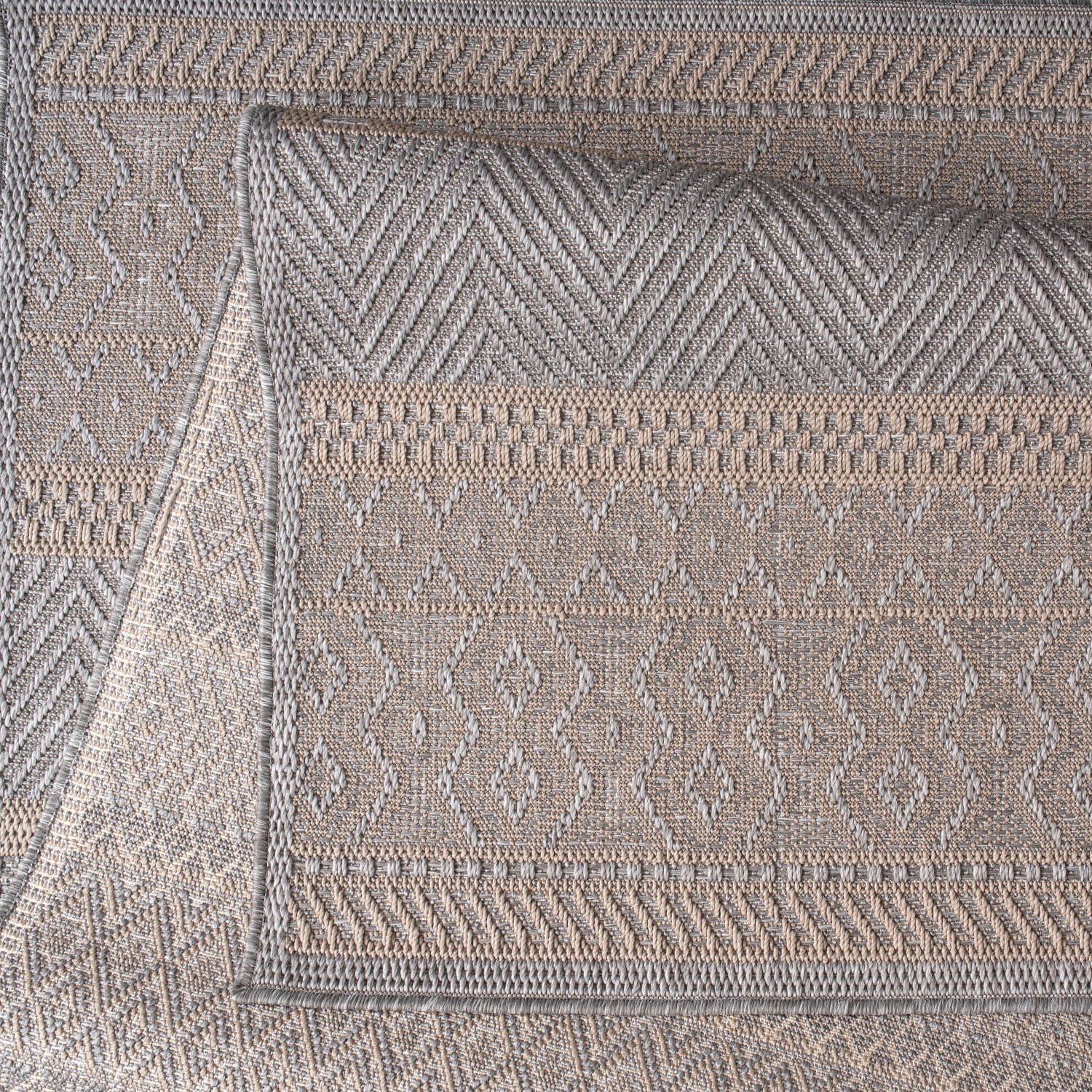 In- & Outdoor-Teppich Vermont Grau