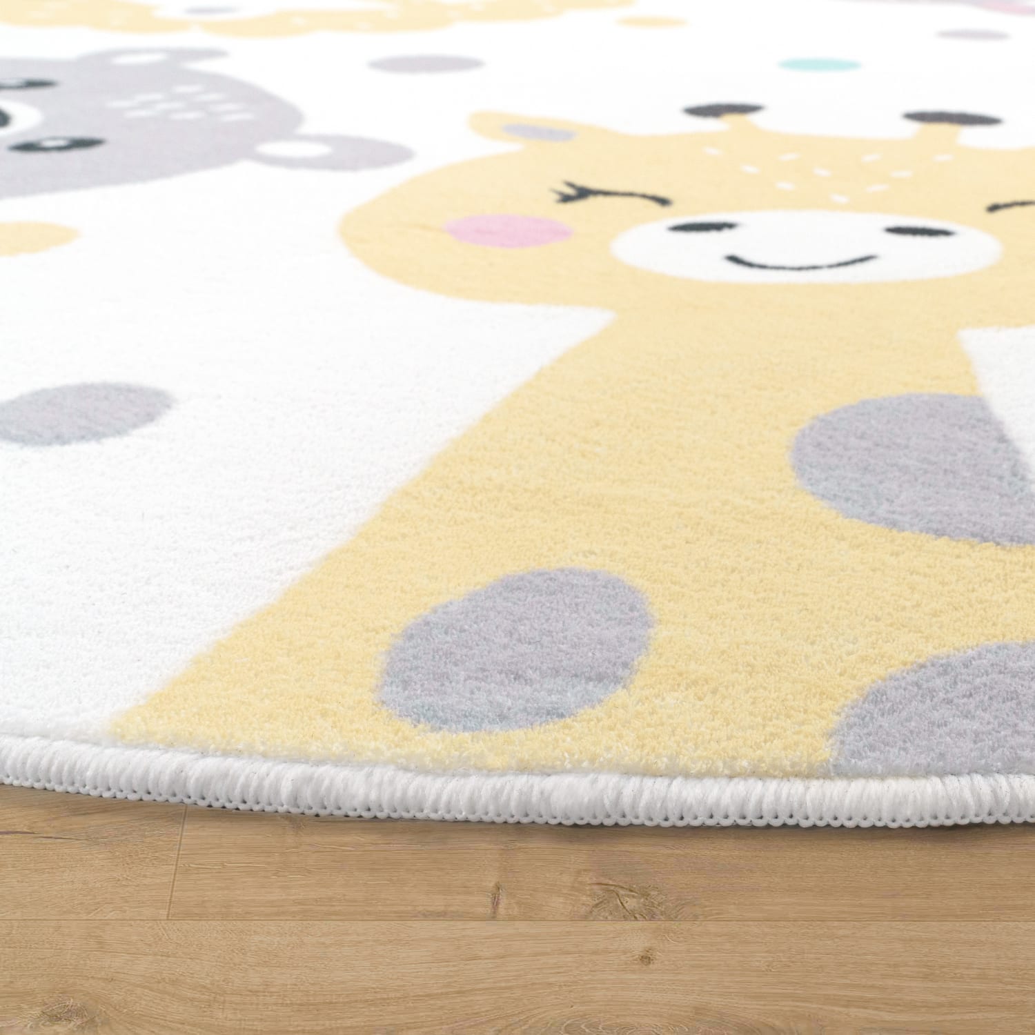 Kinder-Teppich Fino Creme