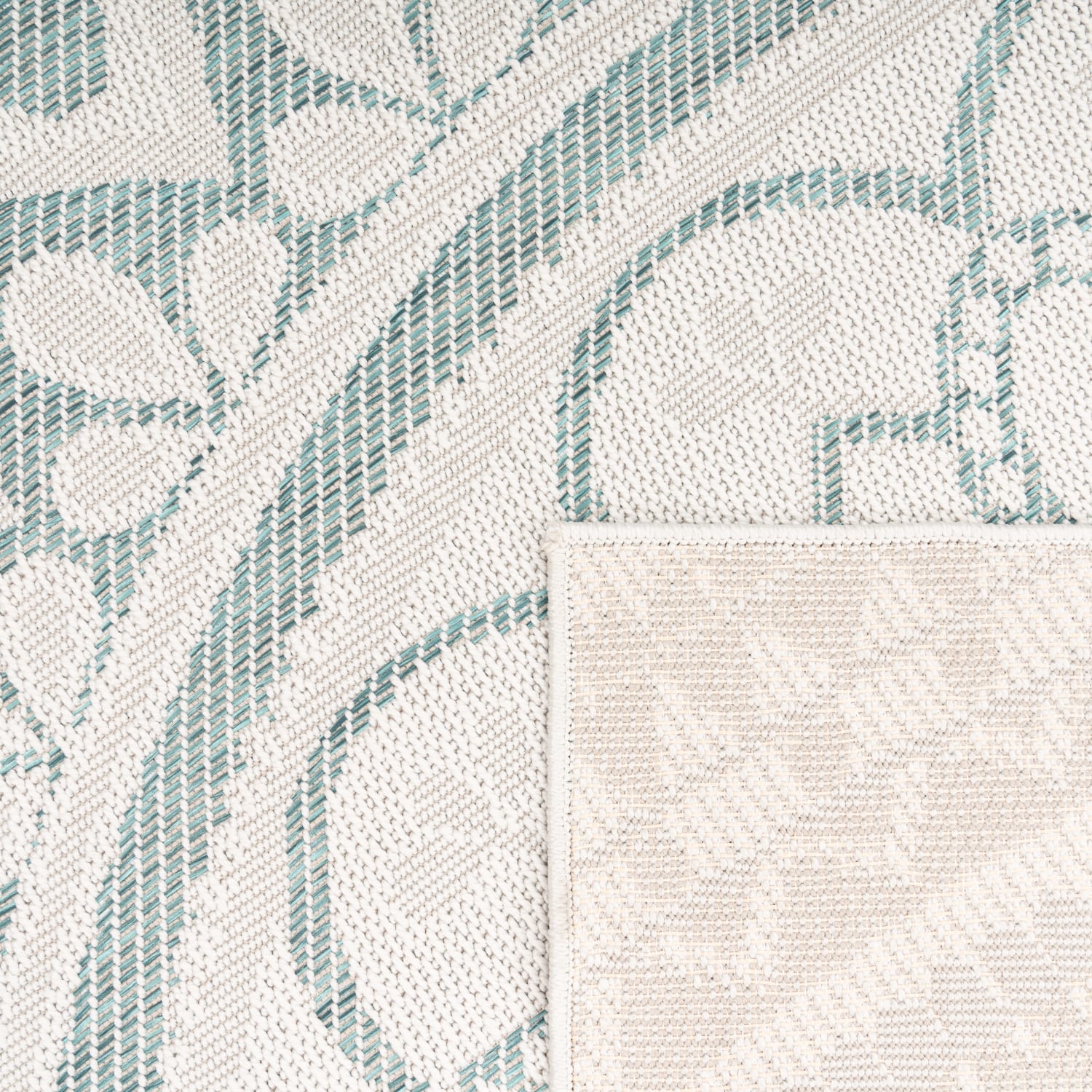 In- & Outdoor-Teppich Brescia Türkis