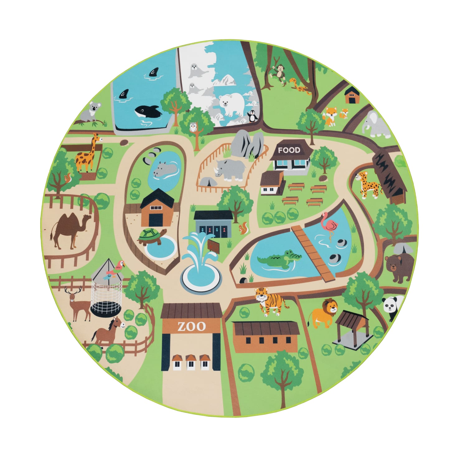 Kinder-Teppich Bino Beige