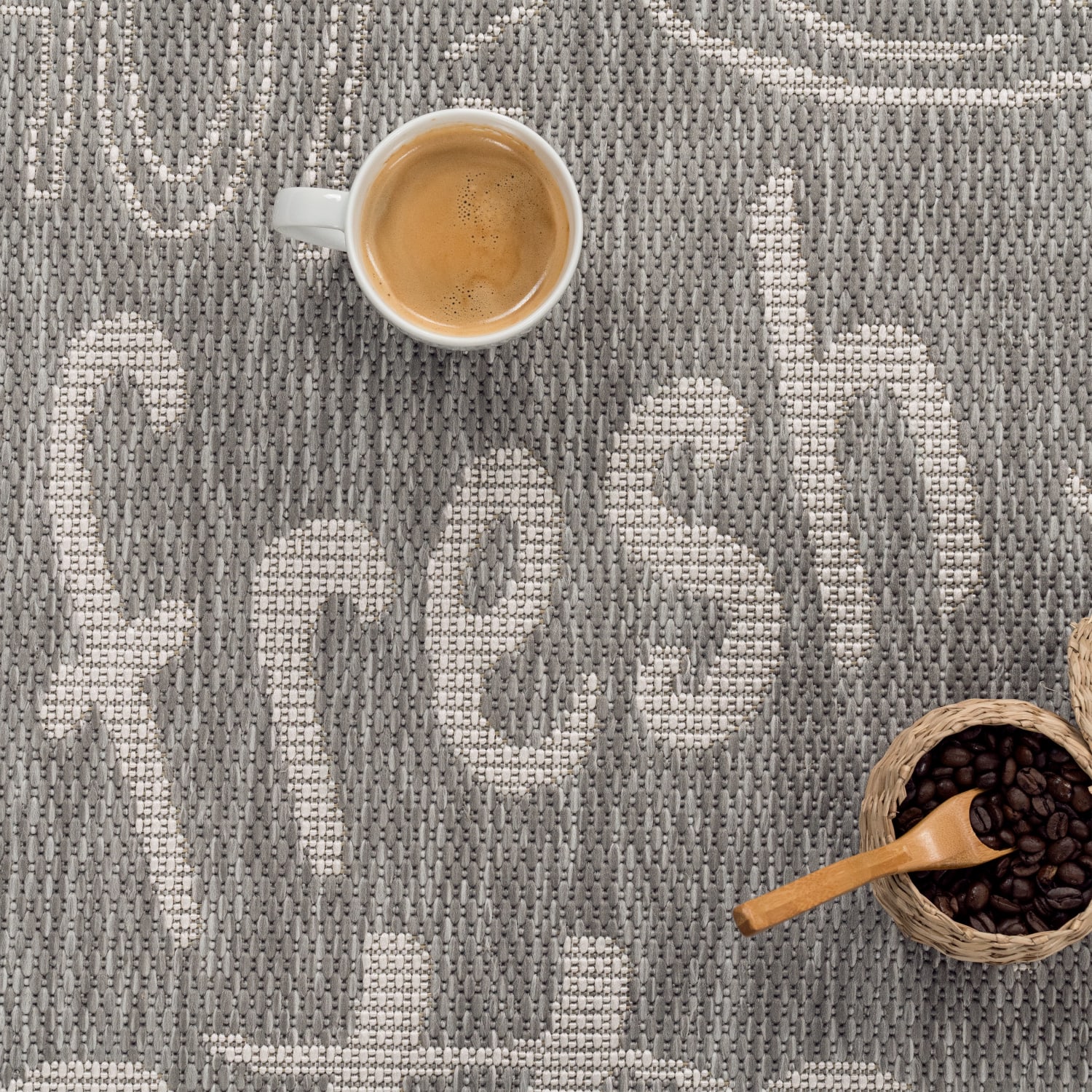 Küchenteppich Kitchen Grau