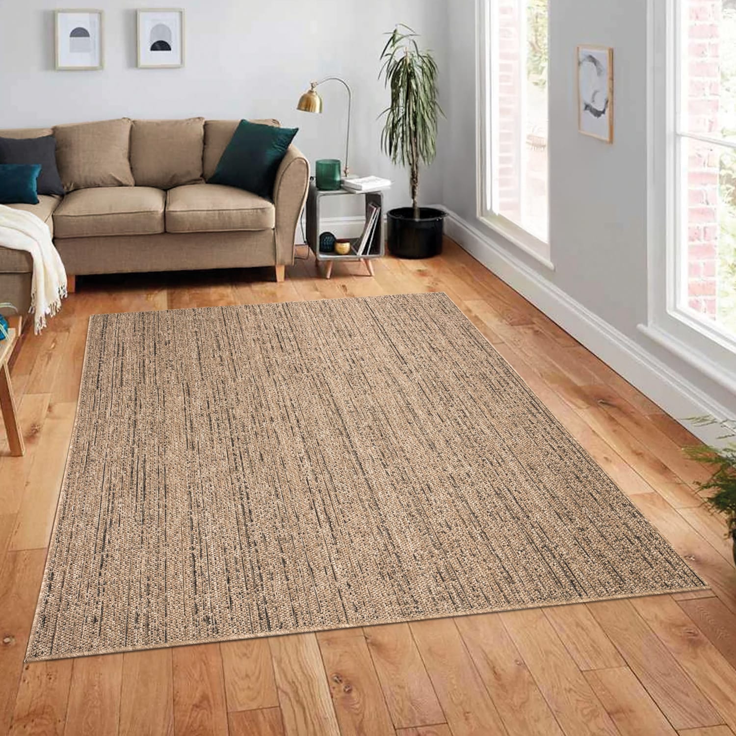 In- & Outdoor-Teppich Aachen Beige