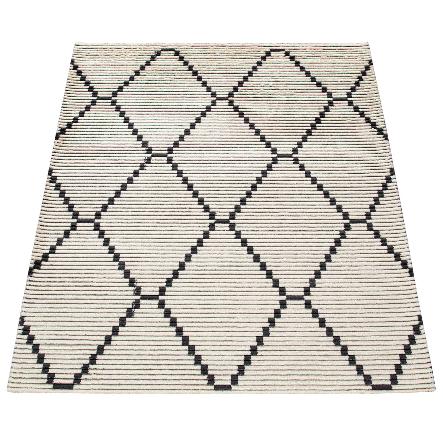 Hochflorteppich Saragossa Creme