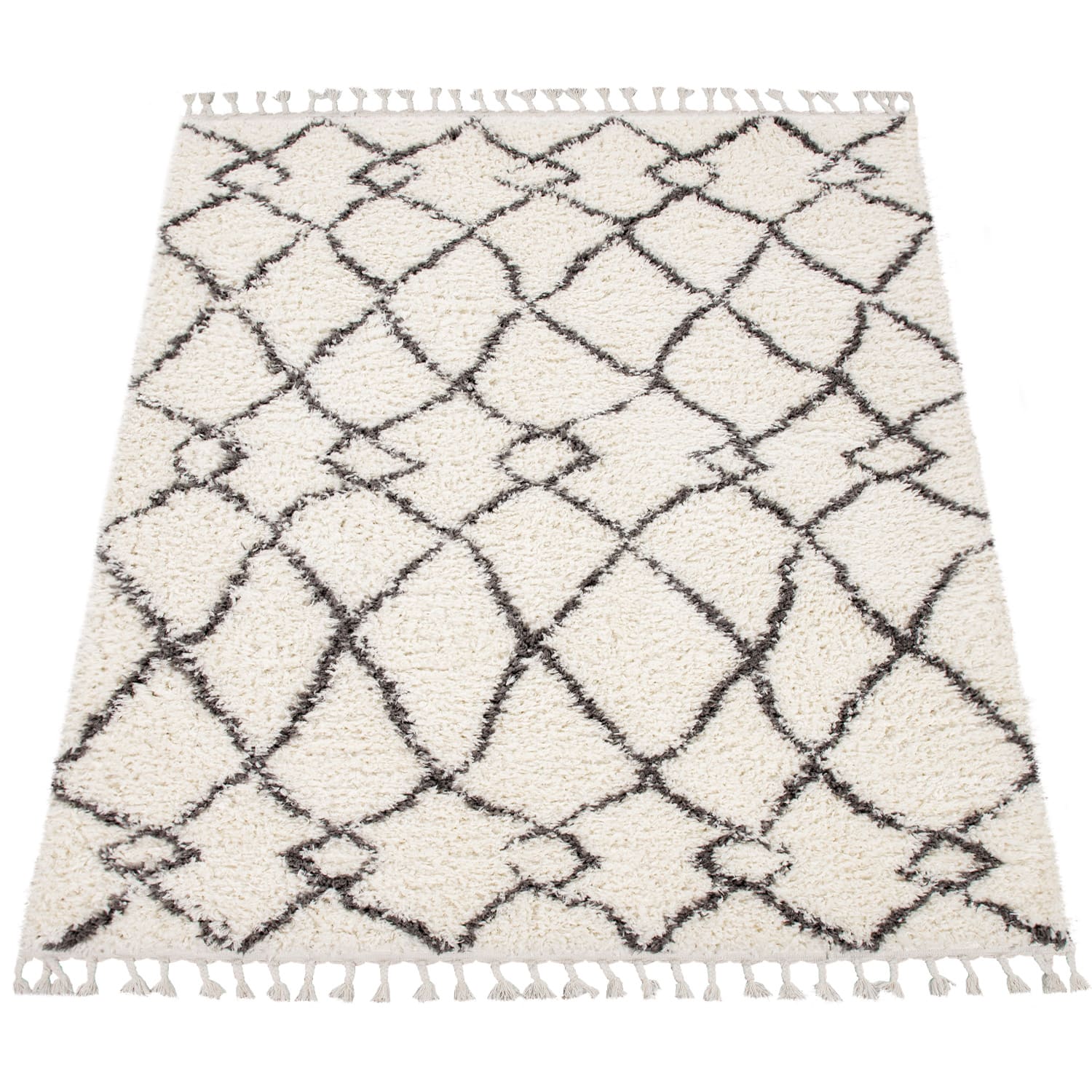 Hochflorteppich Orebro Creme