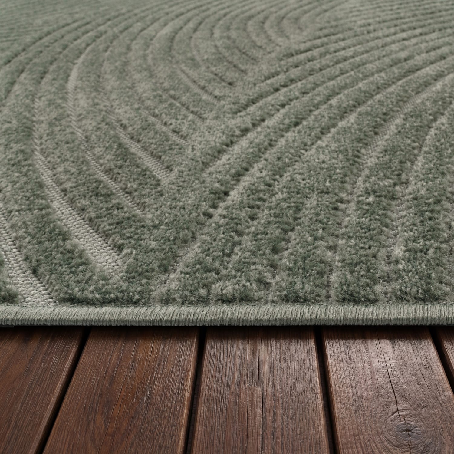In- & Outdoor-Teppich Cotton Grün