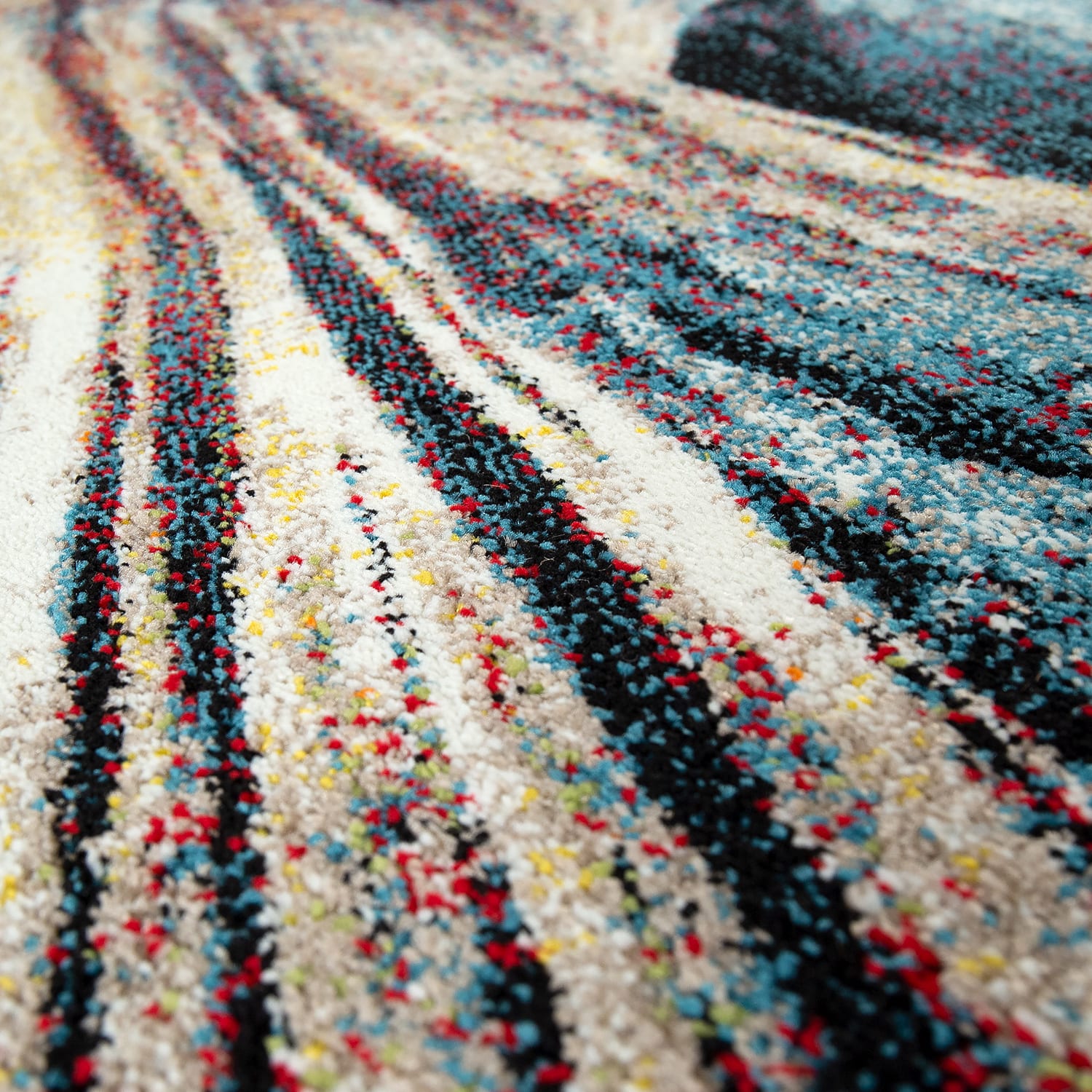 Teppich Saphir Mehrfarbig