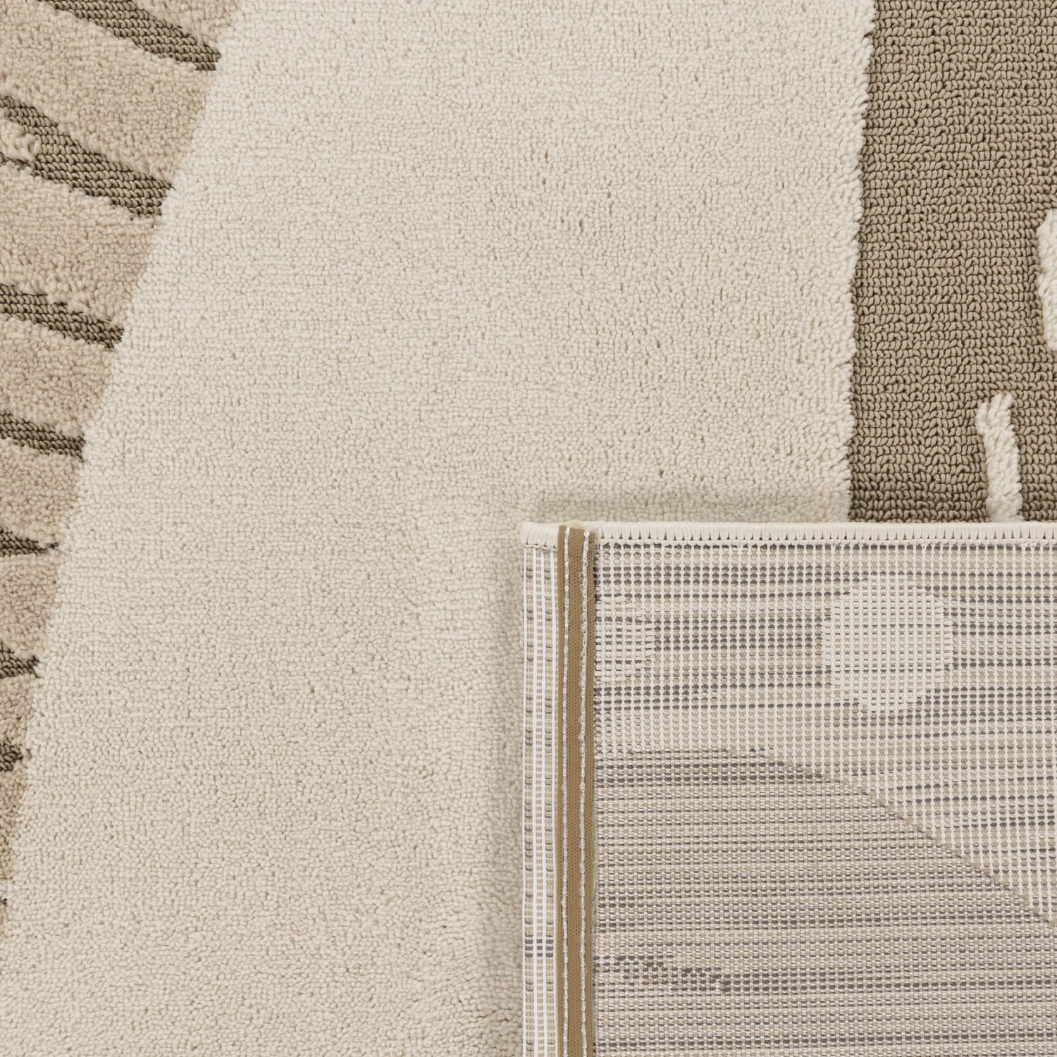 Kinder-Teppich Kika Beige