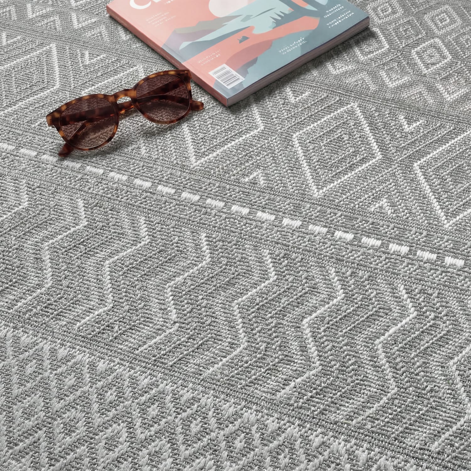 In- & Outdoor-Teppich Vermont Grau