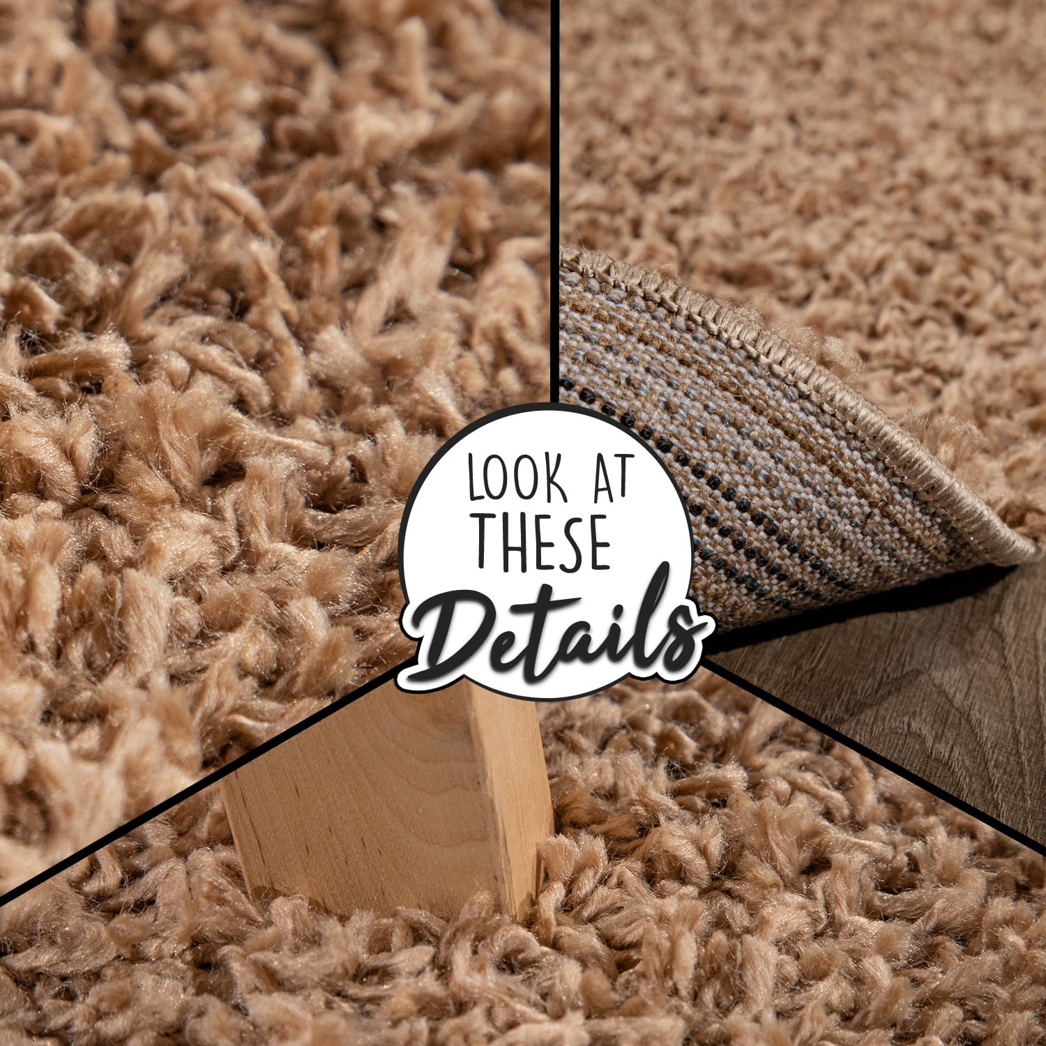 Shaggyteppich Sky Beige