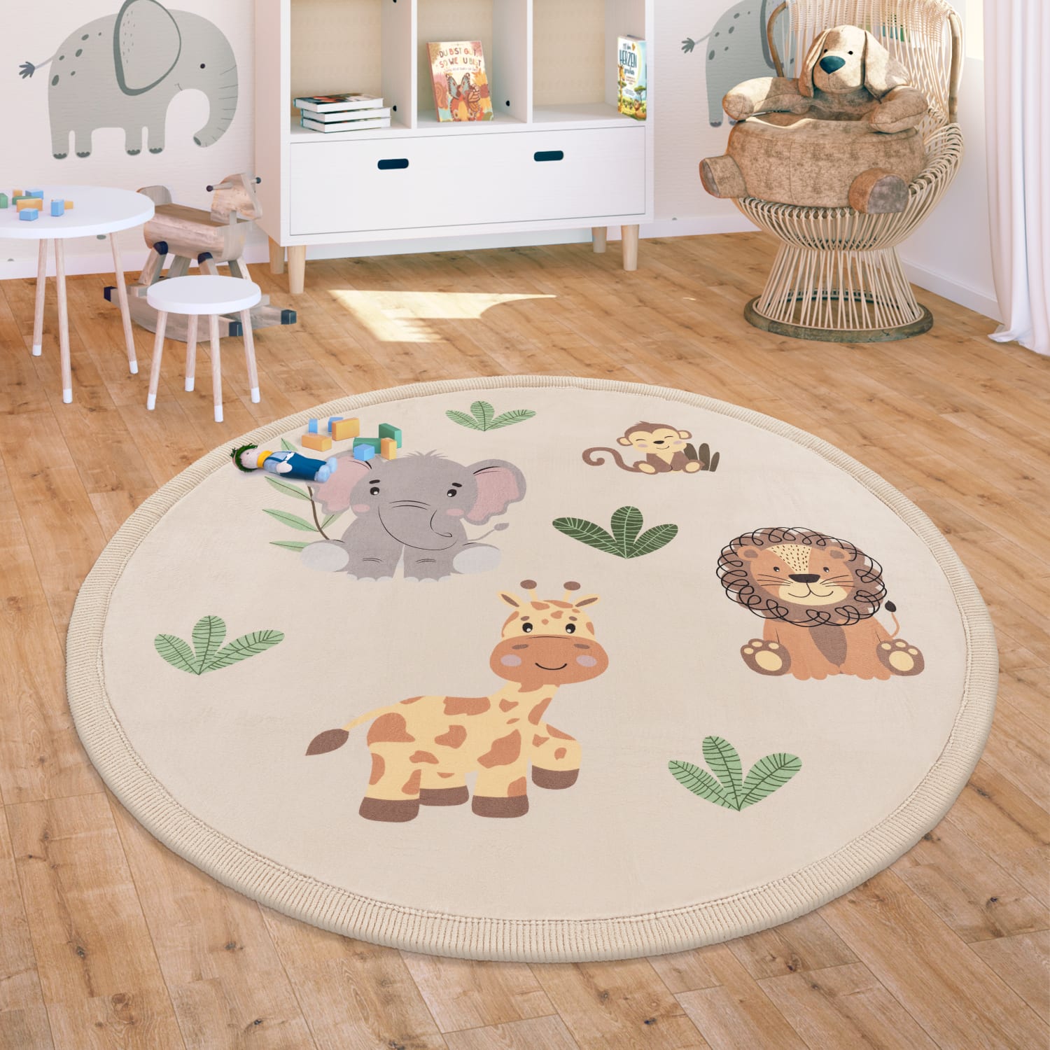 Kinderteppich waschbar Emilia