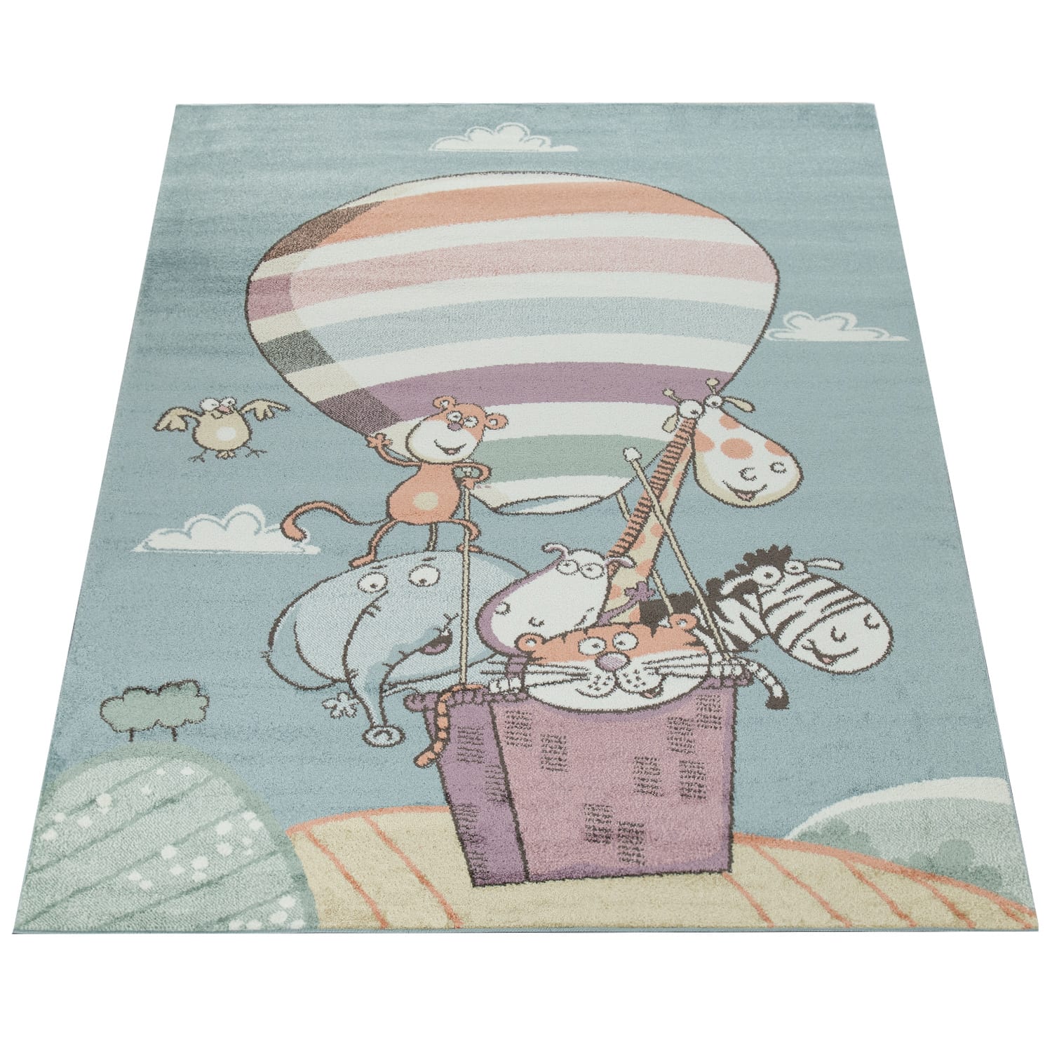 Kinder-Teppich Capri Mehrfarbig