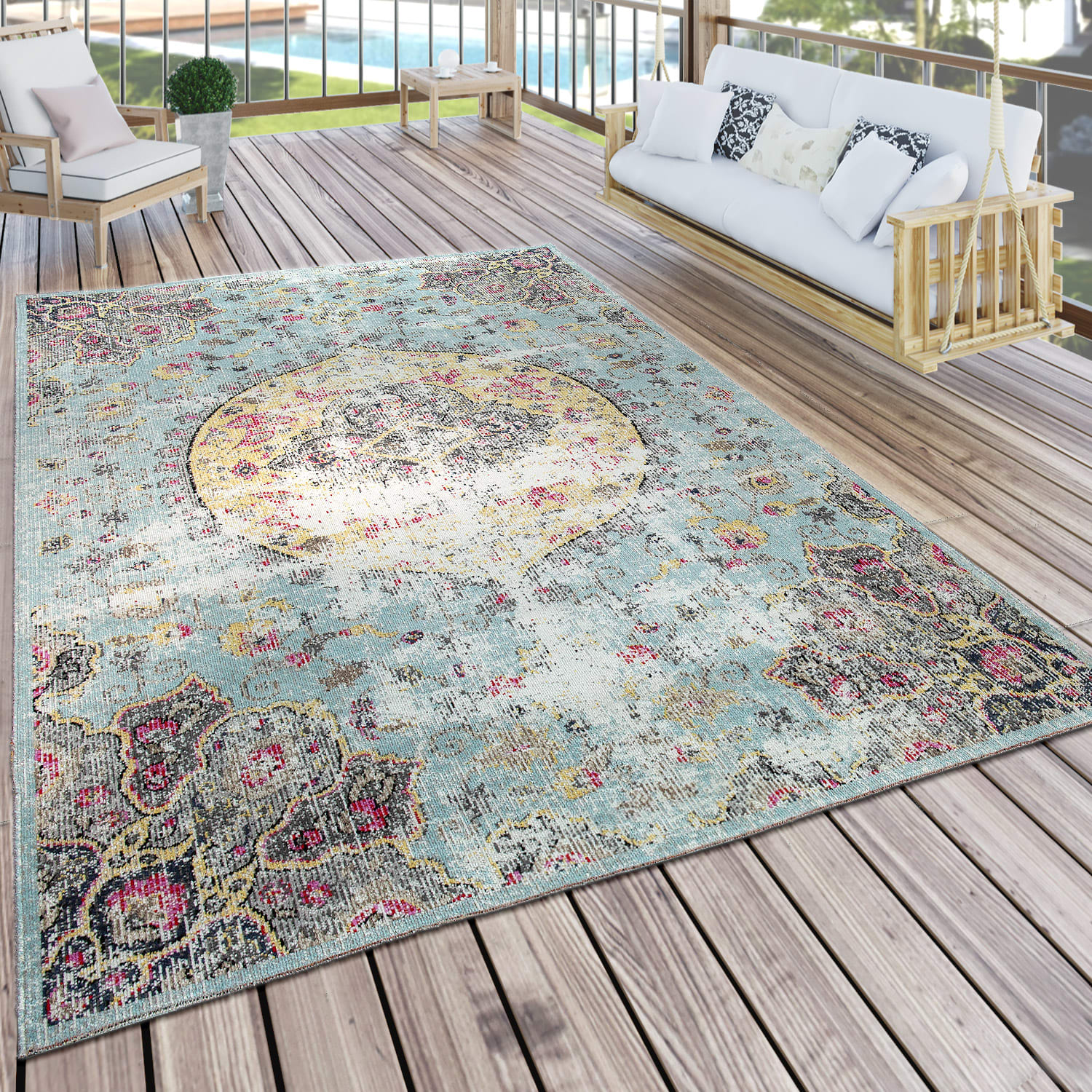 In- & outdoor-teppich Artigo | Mehrfarbig | 60x100 cm