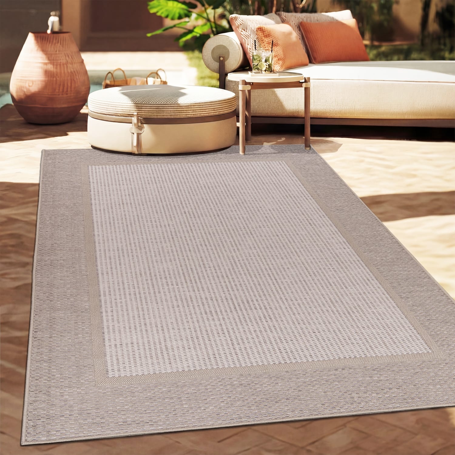 In- & Outdoor-Teppich Vermont Beige