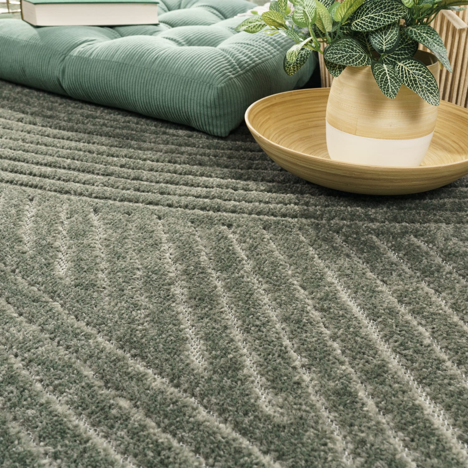 In- & Outdoor-Teppich Cotton Grün