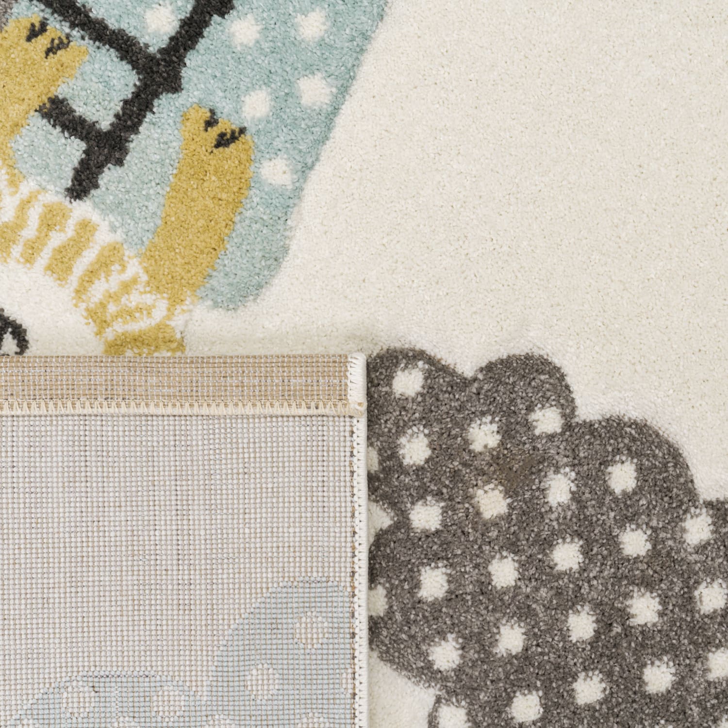 Kinder-Teppich Cosmo Creme