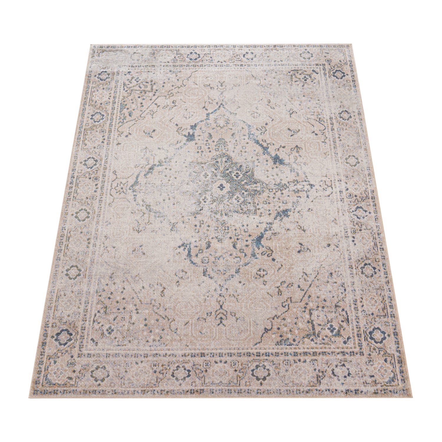 Vintage Teppich Perugia Creme